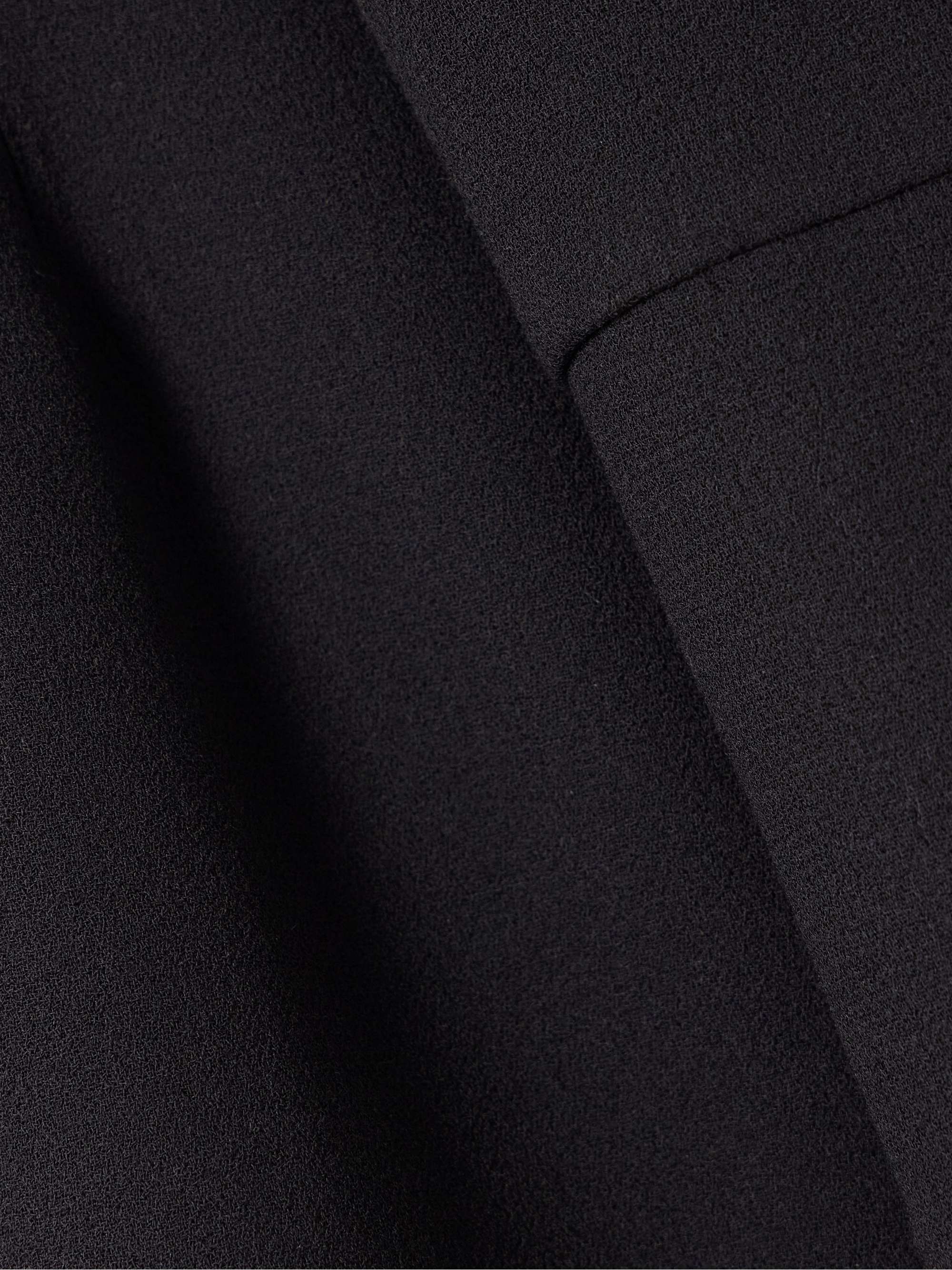 + The Vanguard Amber wool-crepe mini dress view