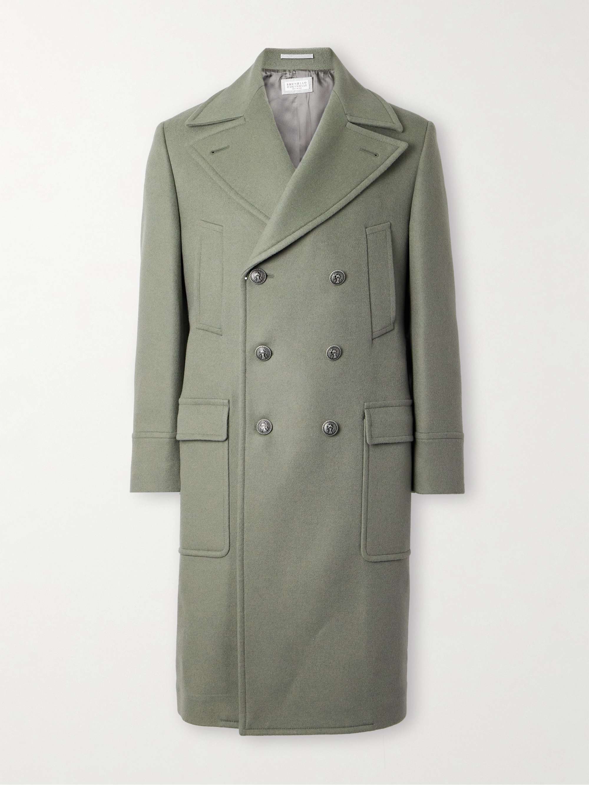 Double-Breasted Wool Coat hero visual
