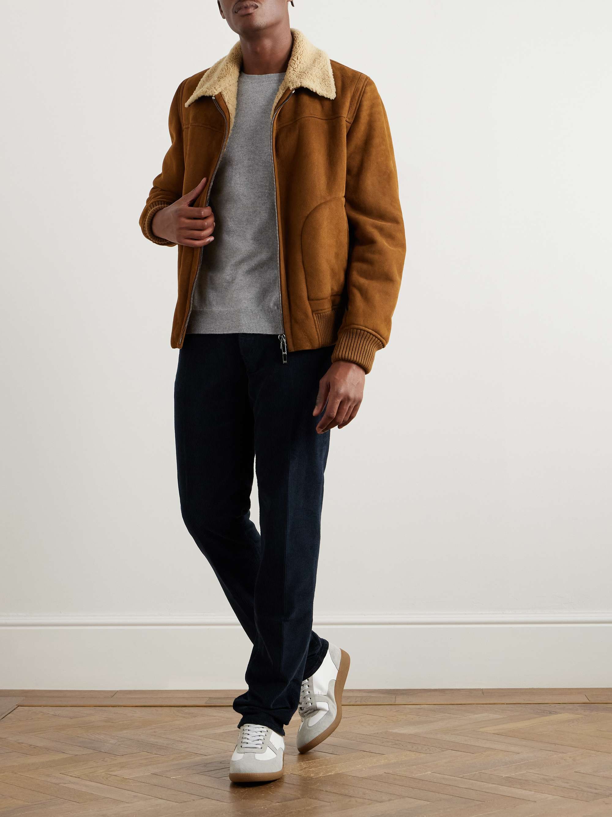 Zanone Virgin Wool and Cashmere-Blend Sweater view