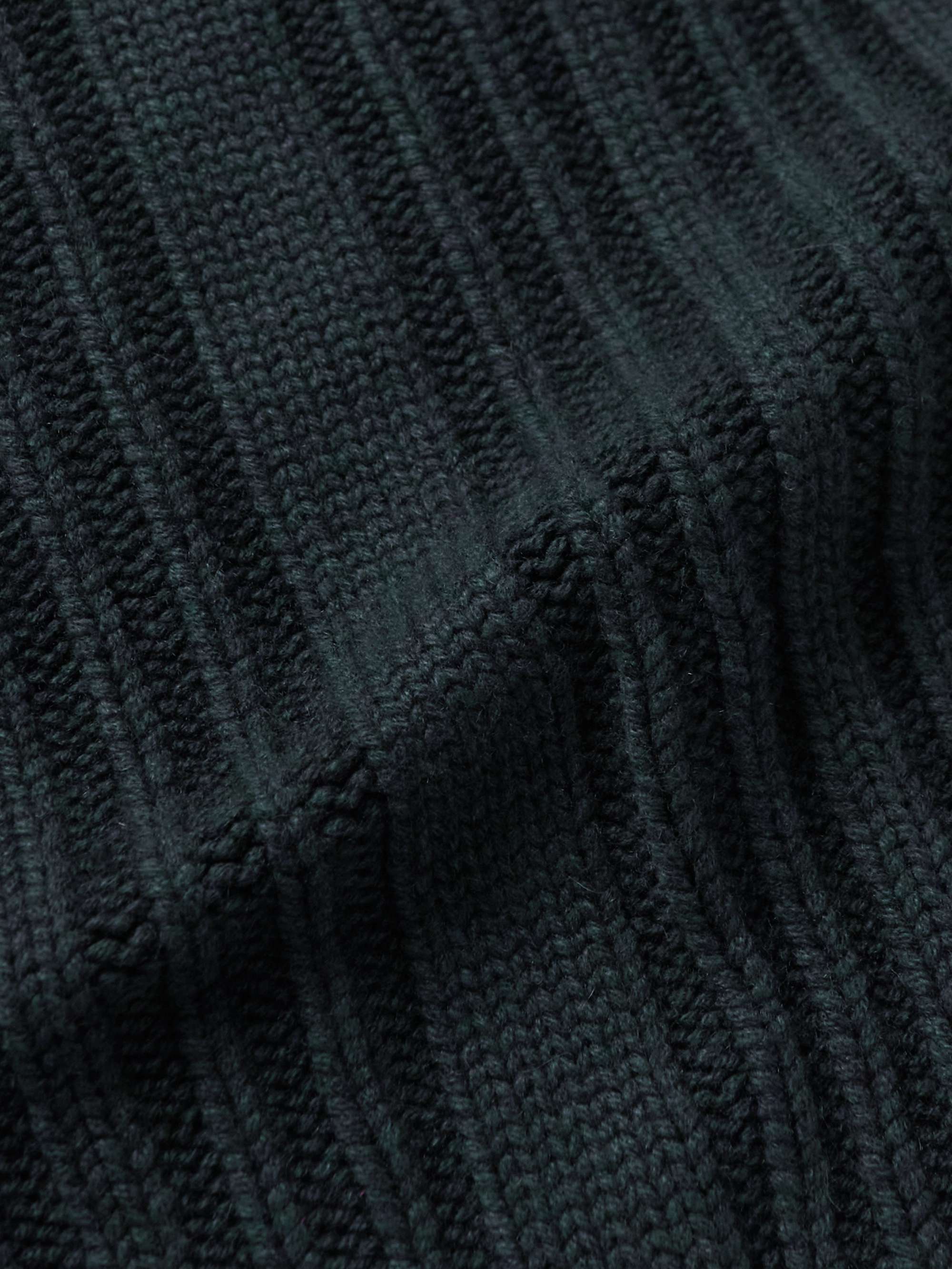 Ribbed Baby Cashmere Rollneck Sweater view