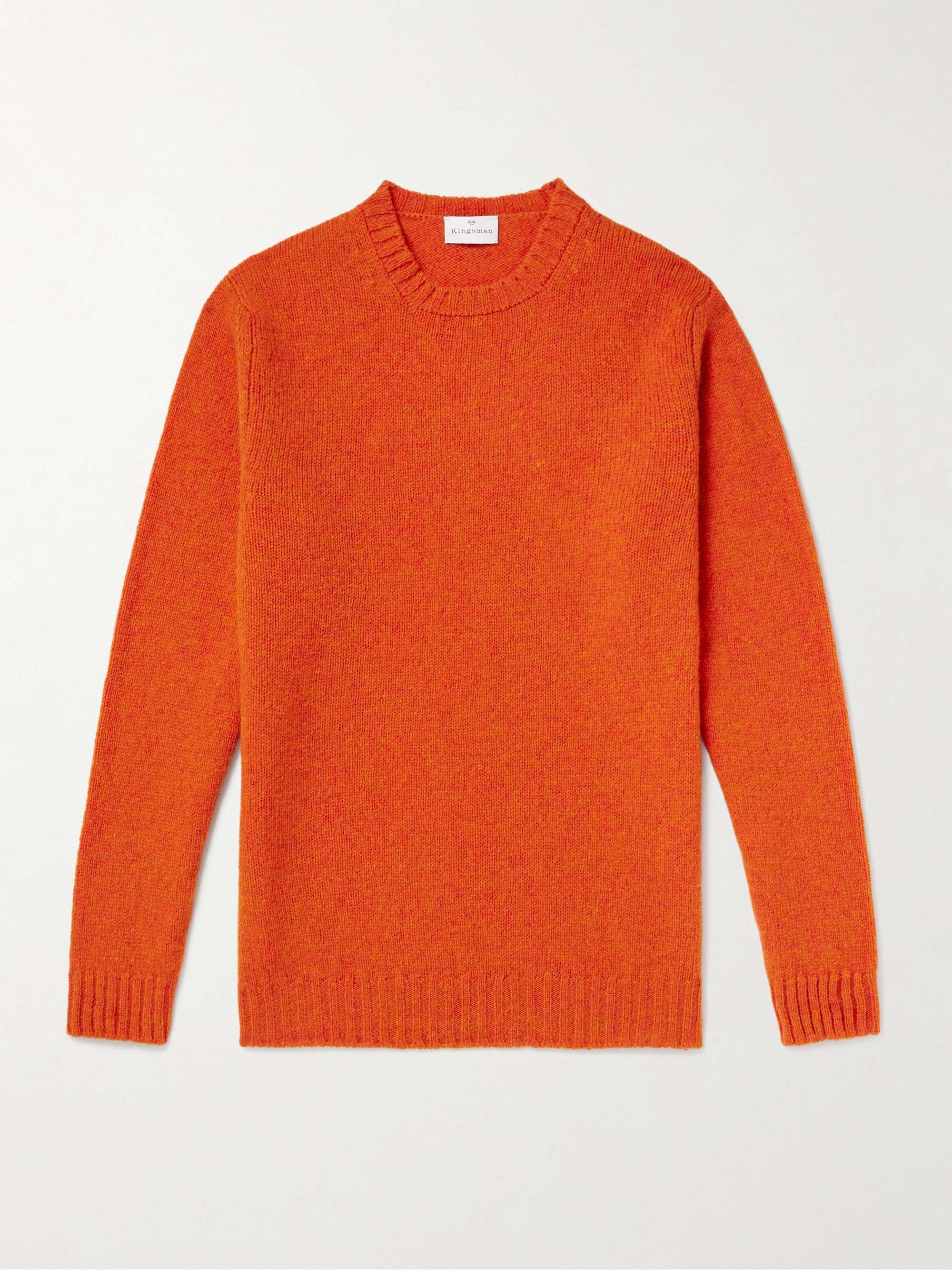 Shetland Wool Sweater hero visual