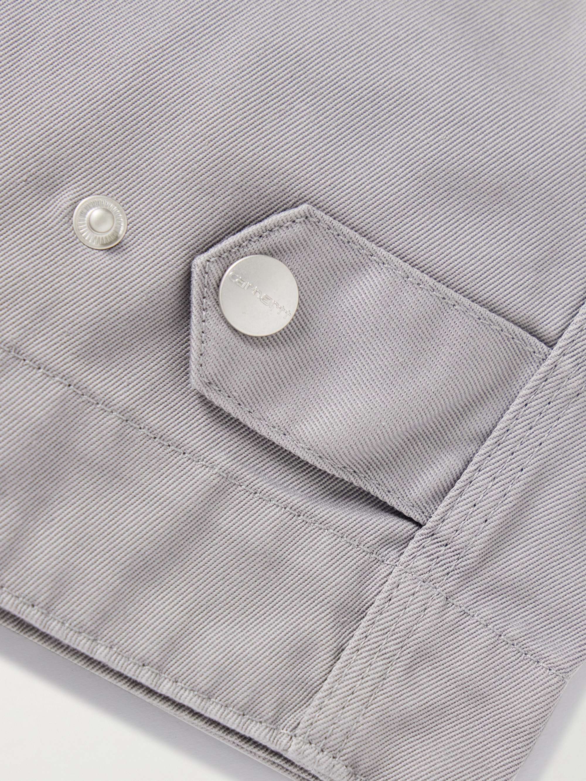 Module Script Logo-Embroidered Twill Bomber Jacket view