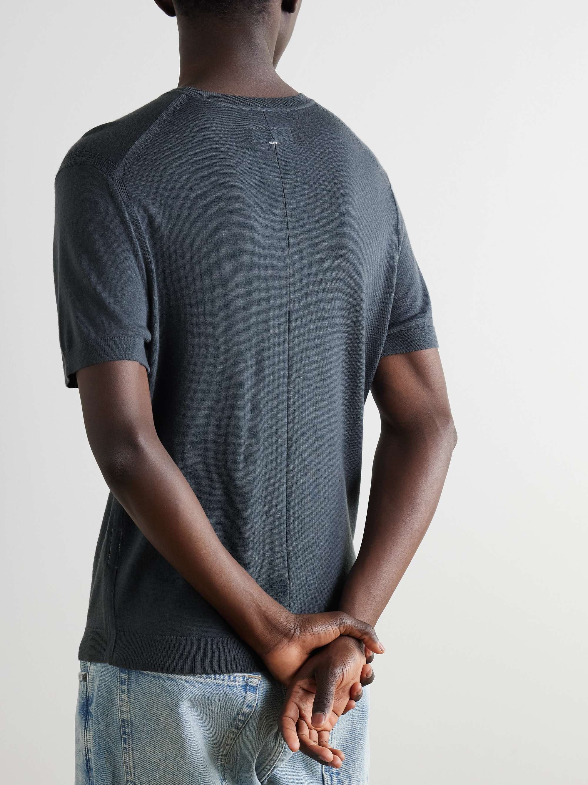 Aulton Wool and Lyocell-Blend T-Shirt view