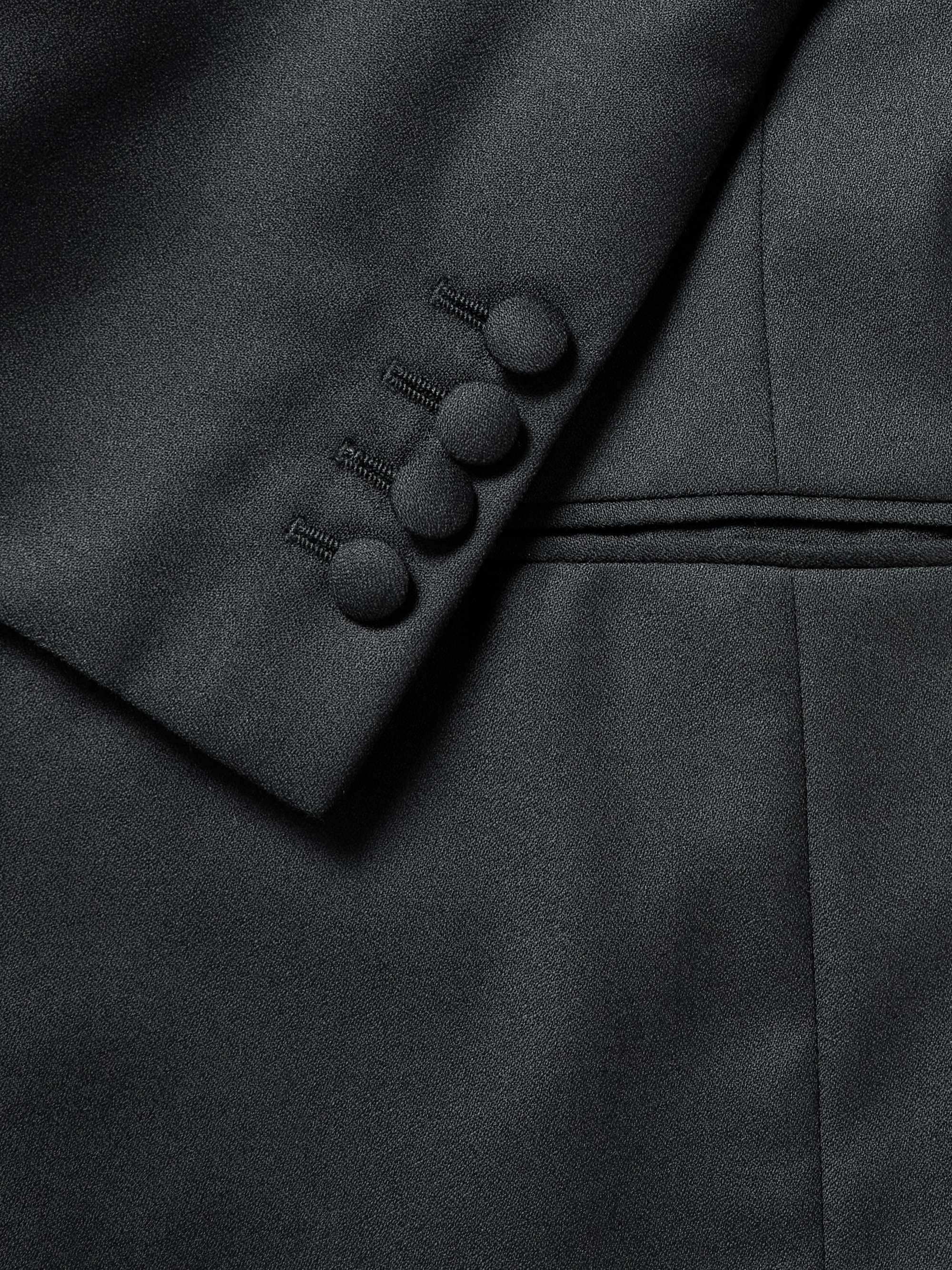 Shawl-Collar Wool Tuxedo Jacket view