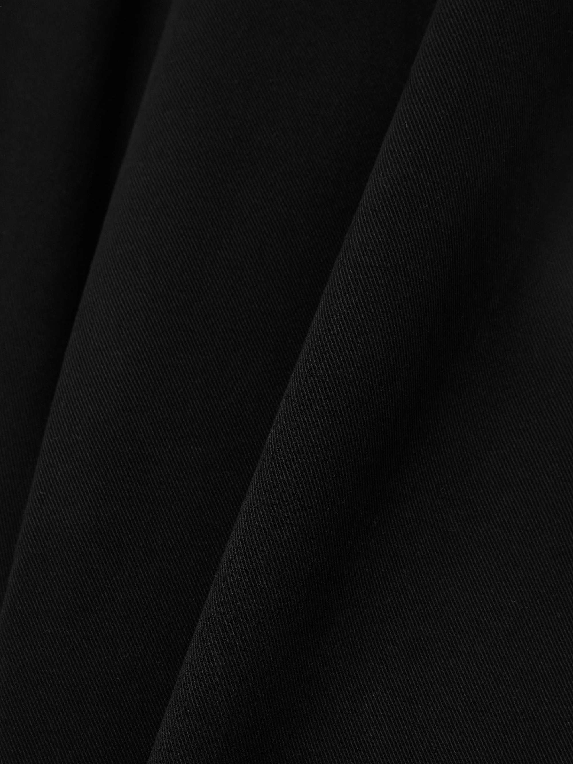 Dynamite strapless cotton-blend twill jumpsuit view