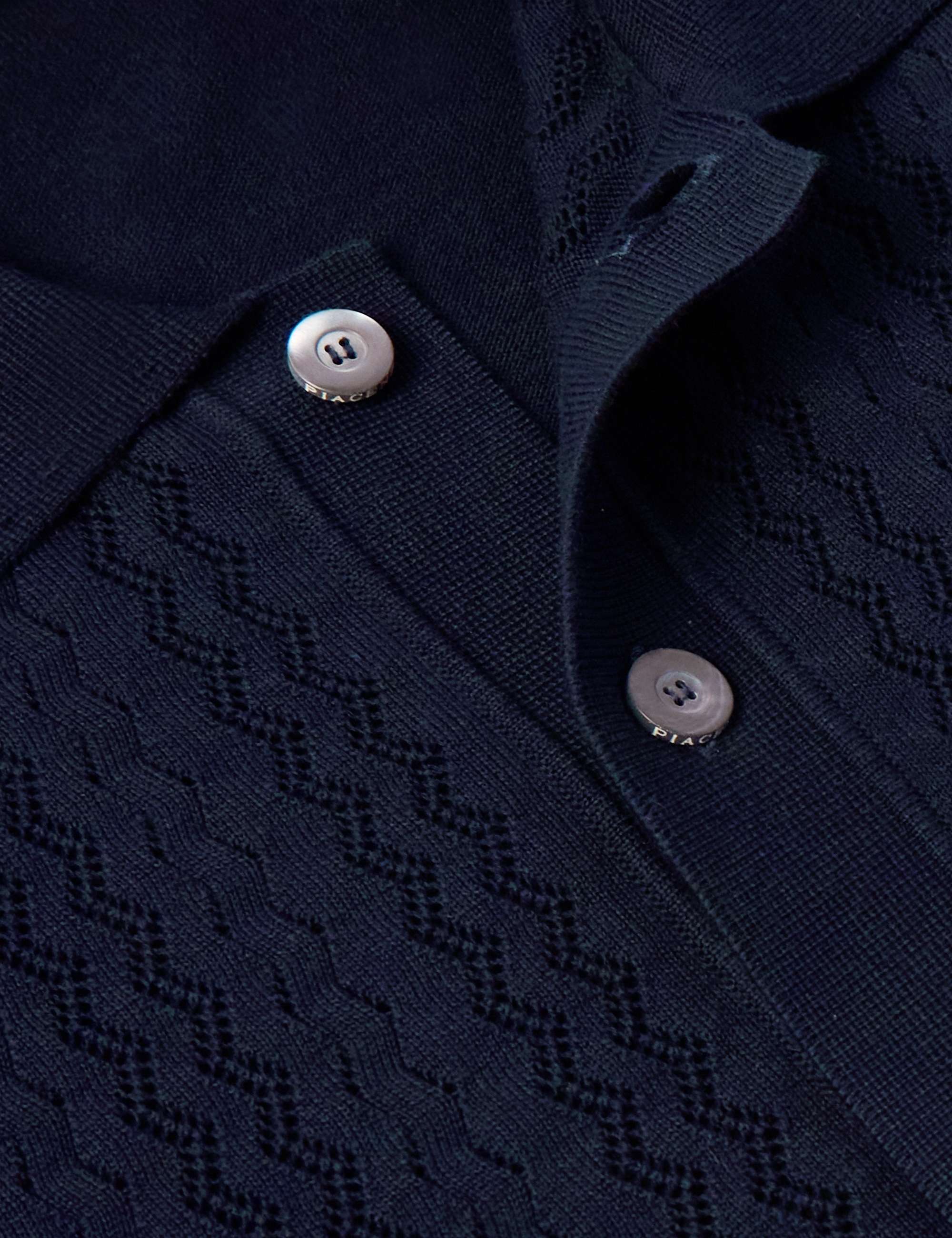 Pointelle-Knit Cotton Shirt view