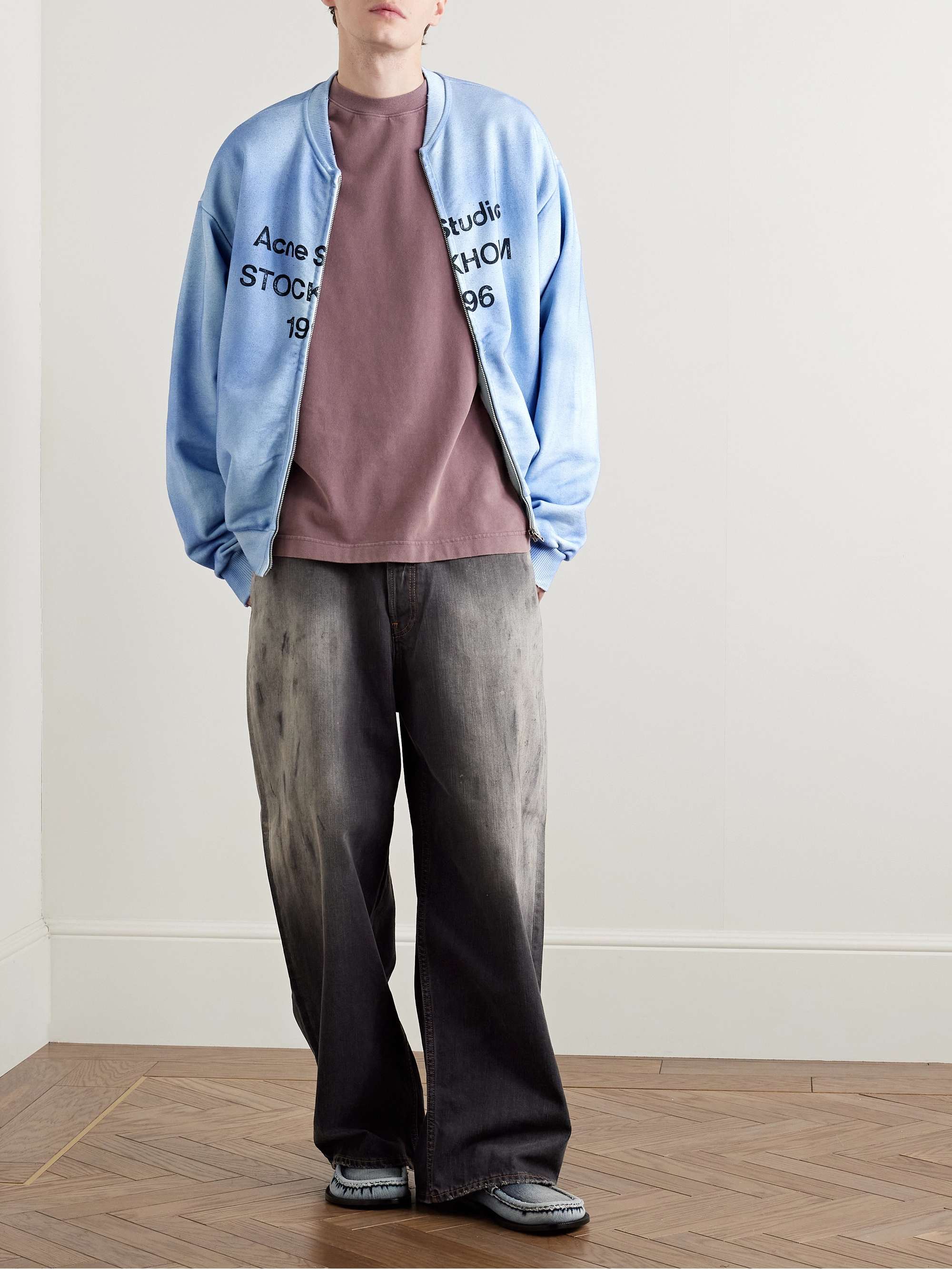 Exford Logo-Appliquéd Cotton-Jersey T-Shirt view