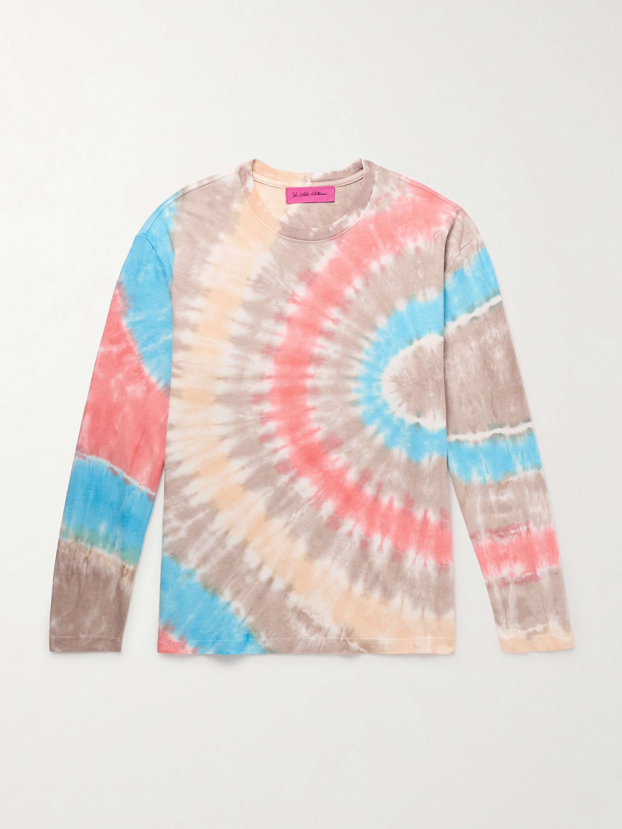 Geode Tie-Dyed Cotton and Cashmere-Blend Jersey T-Shirt hero visual