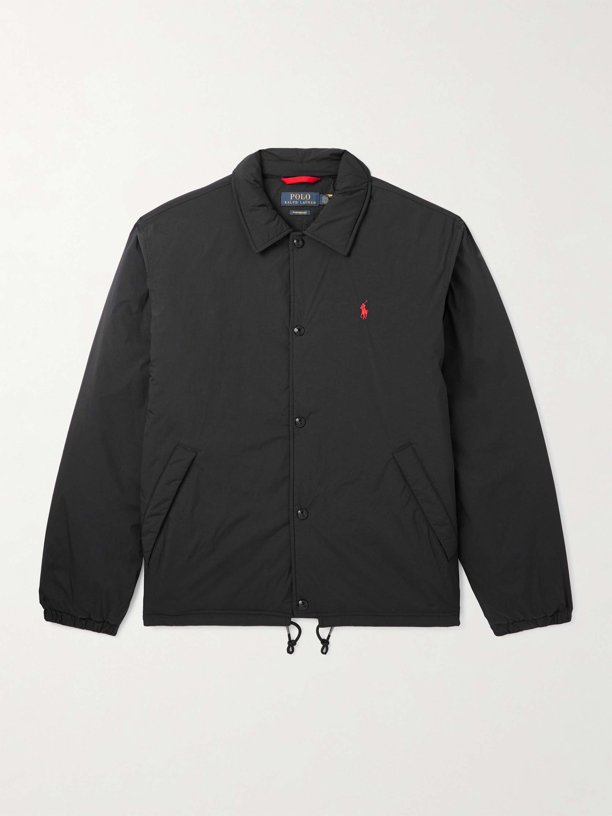 Teak Logo-Embroidered Padded Shell Jacket hero visual