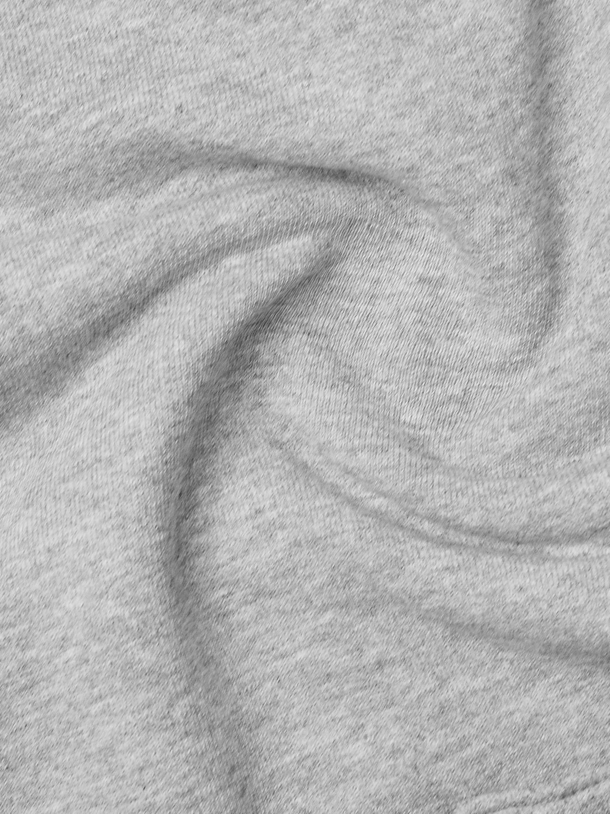 Logo-Print Cotton-Blend Jersey Zip-Up Hoodie view