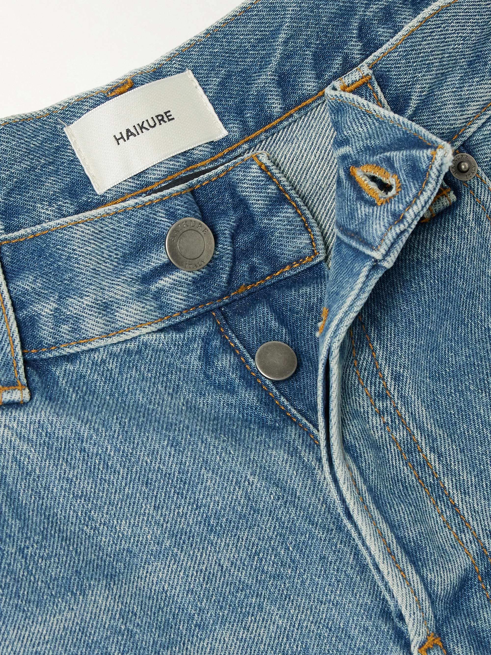 Becky denim shorts view