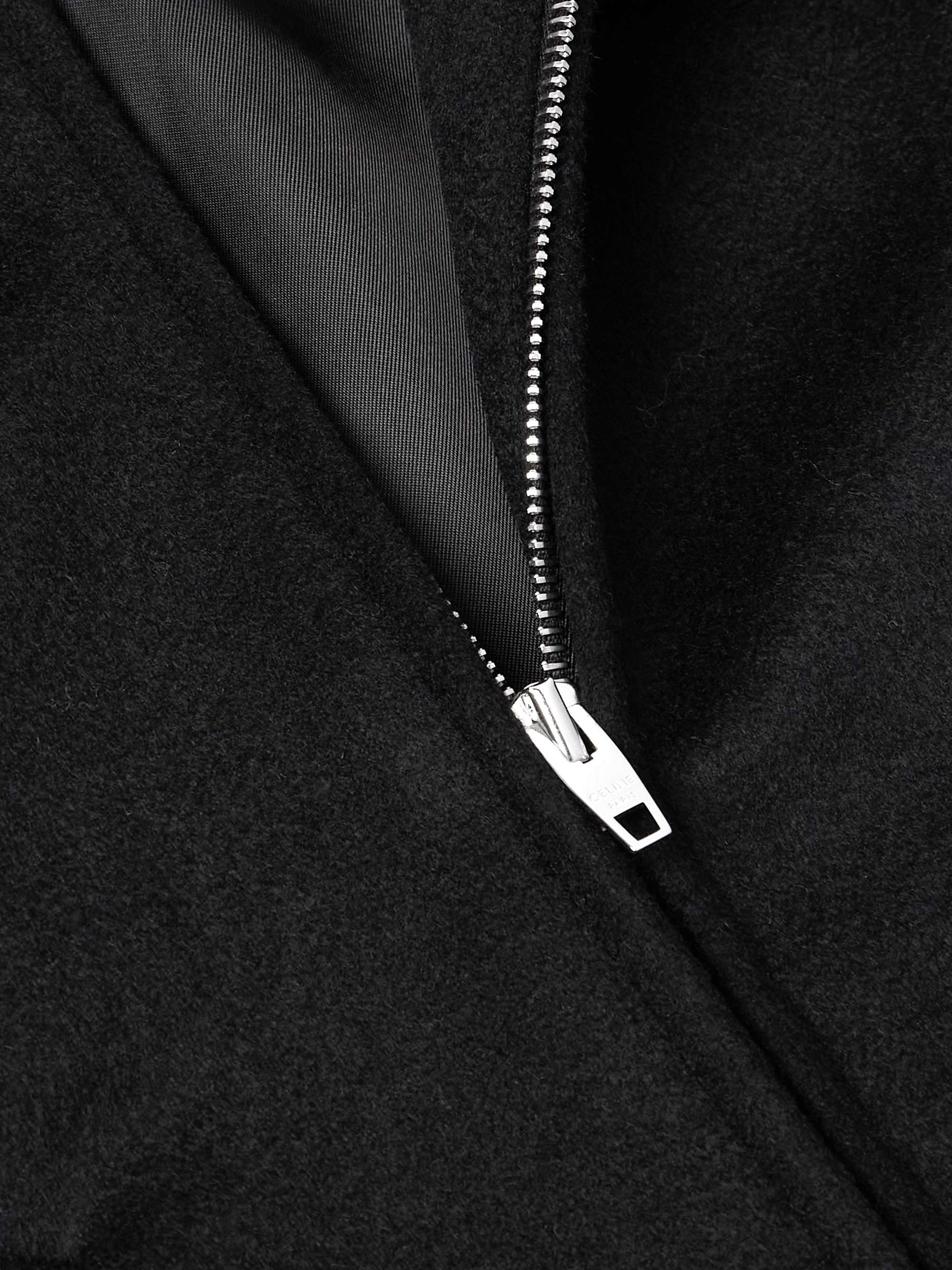 Embellished Cashmere Bomber Jacket view
