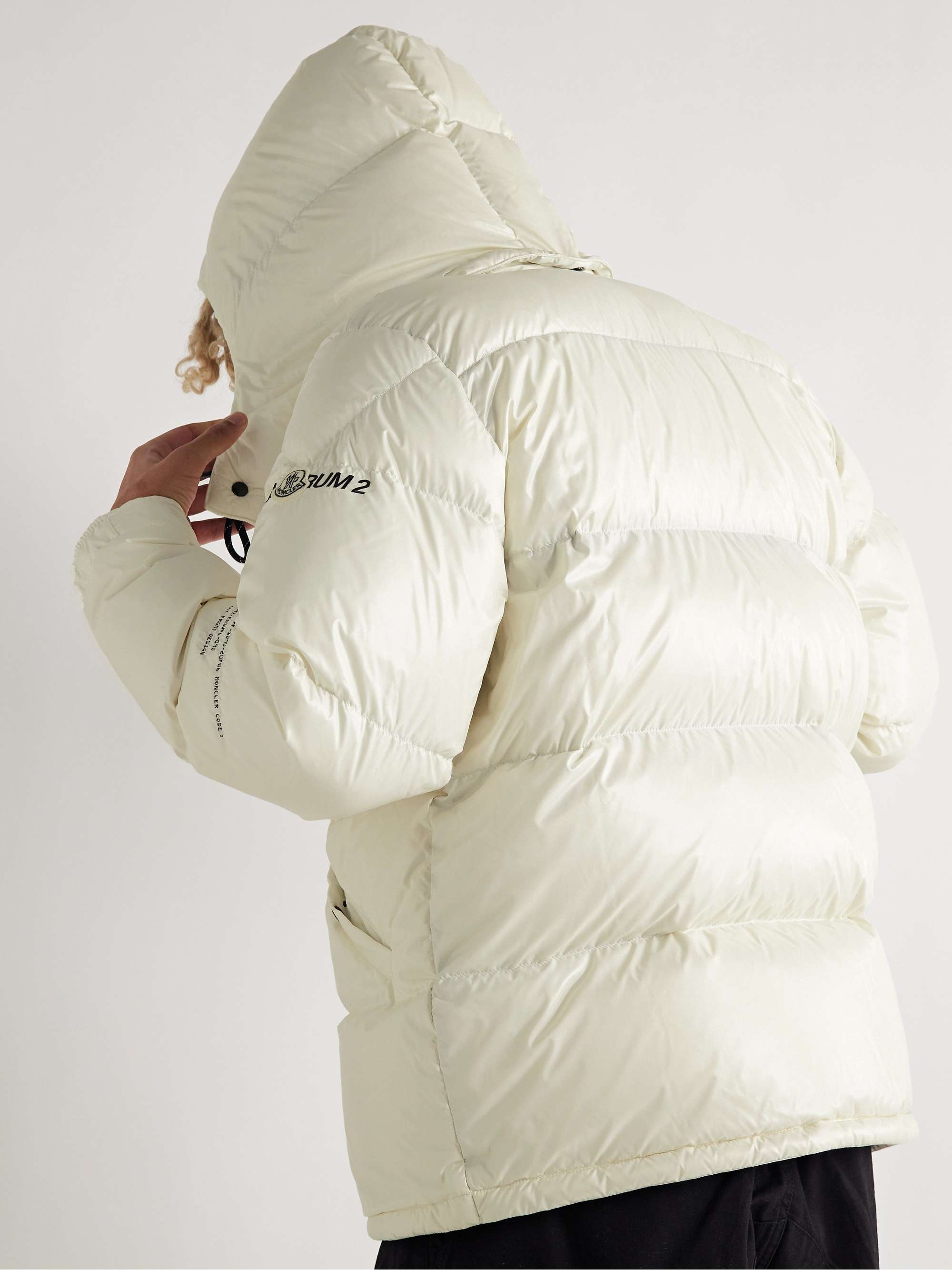 7 Moncler FRGMT Hiroshi Fujiwara Quilted Shell Hooded Down Jacket view