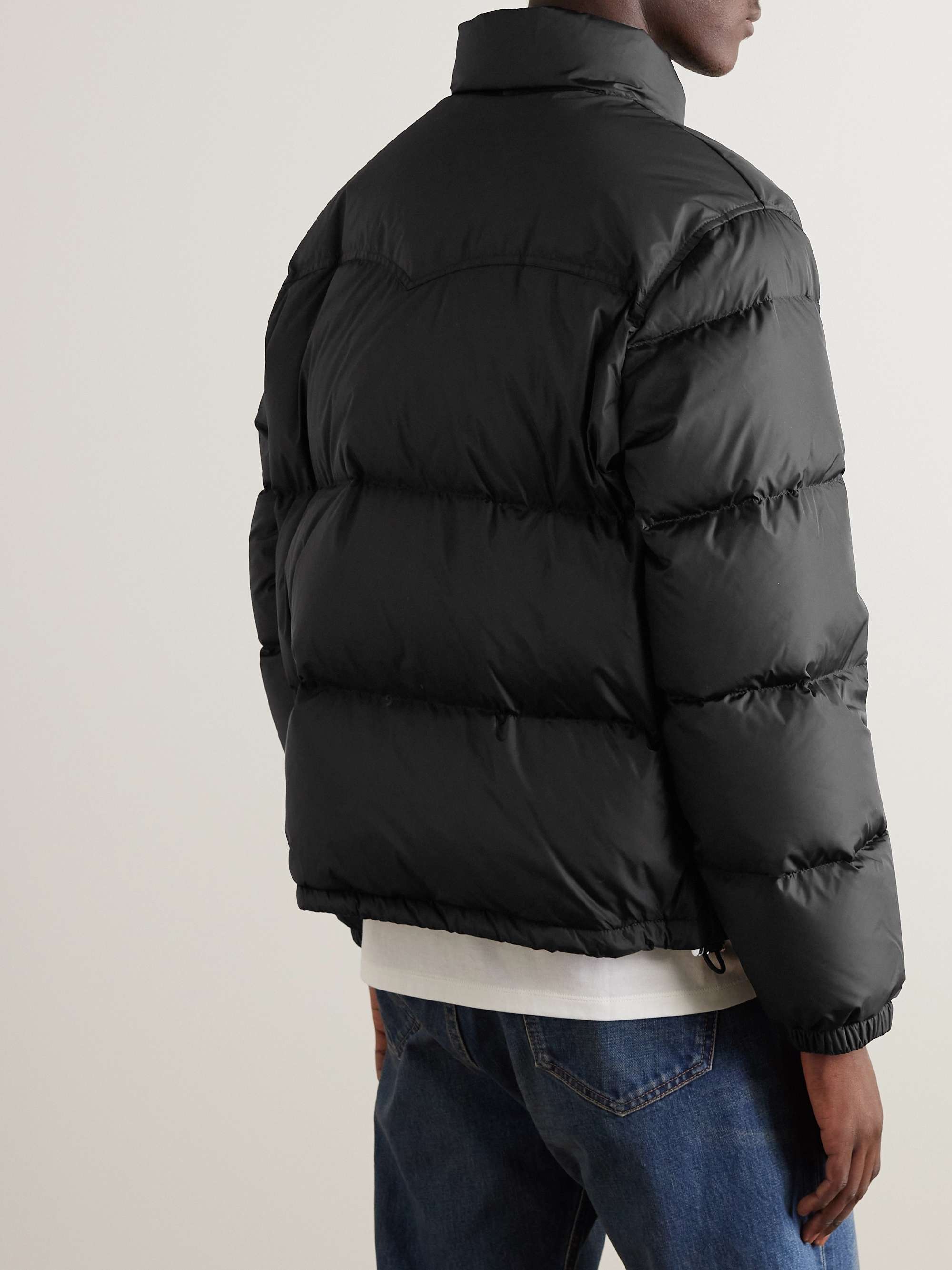 Logo-Print Shell Down Jacket view