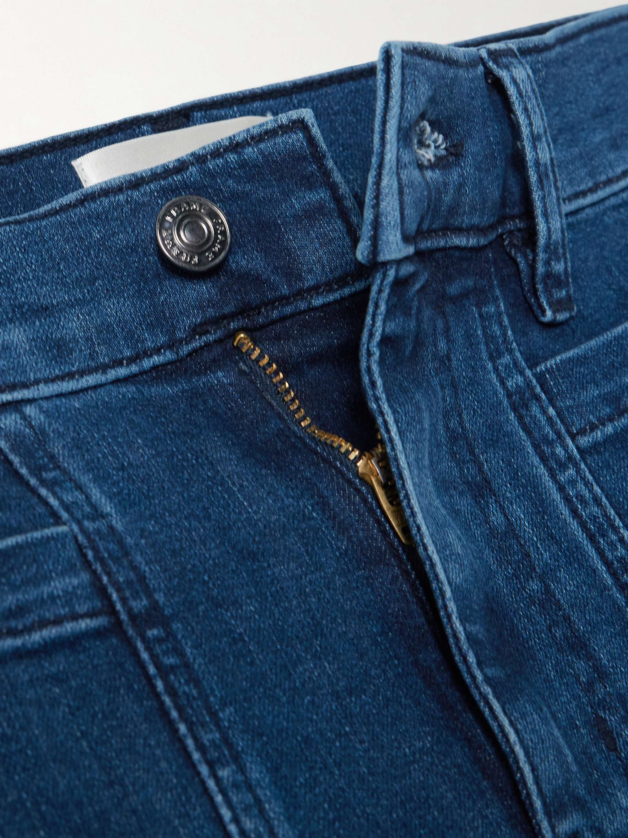 Le Slim Palazzo Modernist Pocket high-rise wide-leg jeans view
