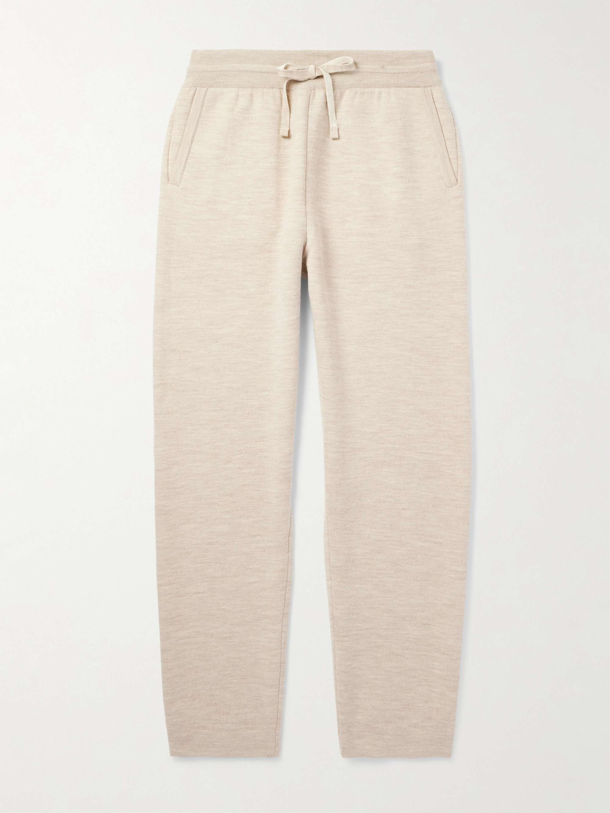 Sassiglioni Straight-Leg Wool Sweatpants hero visual