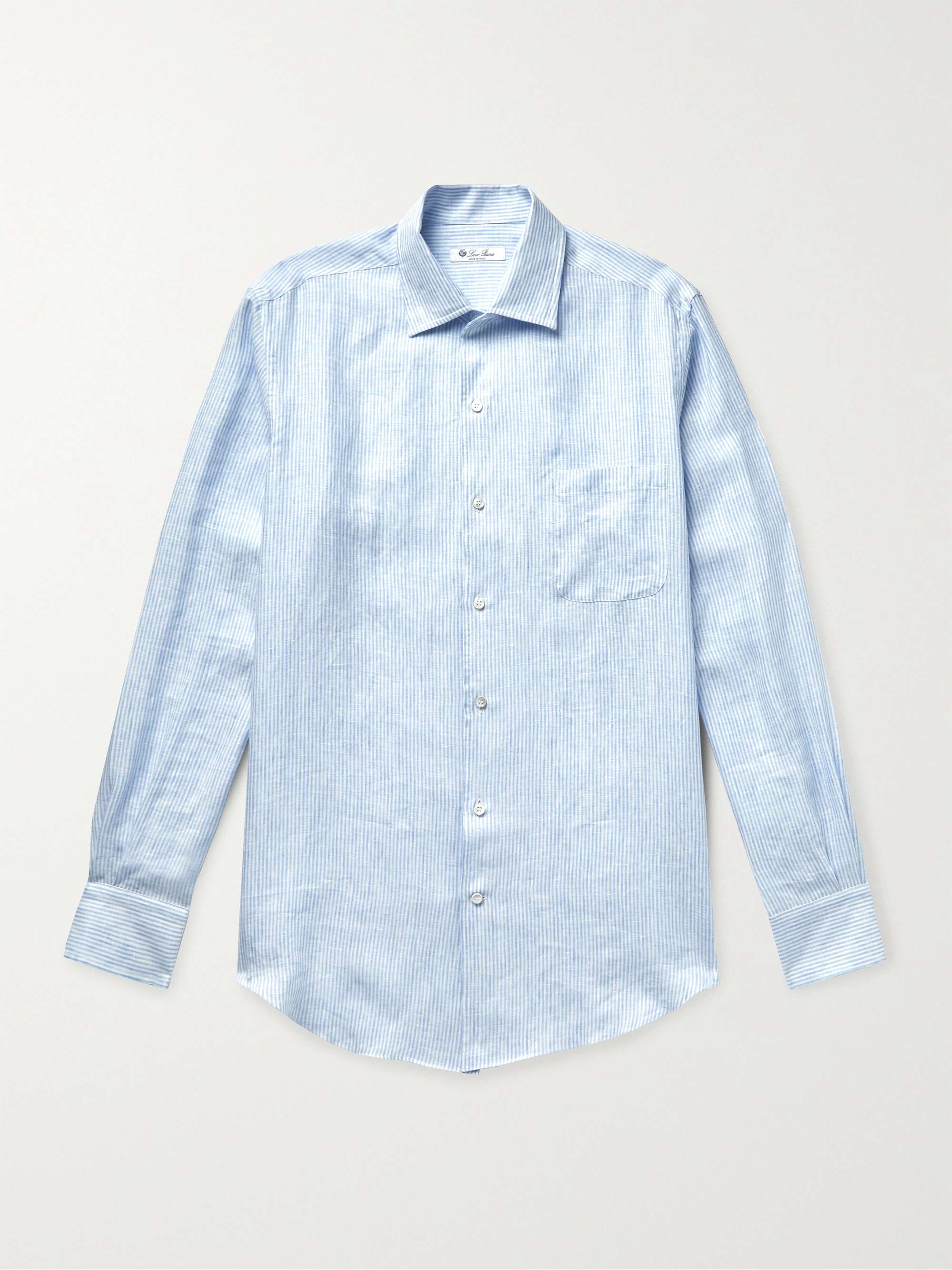 Striped Linen Shirt hero visual