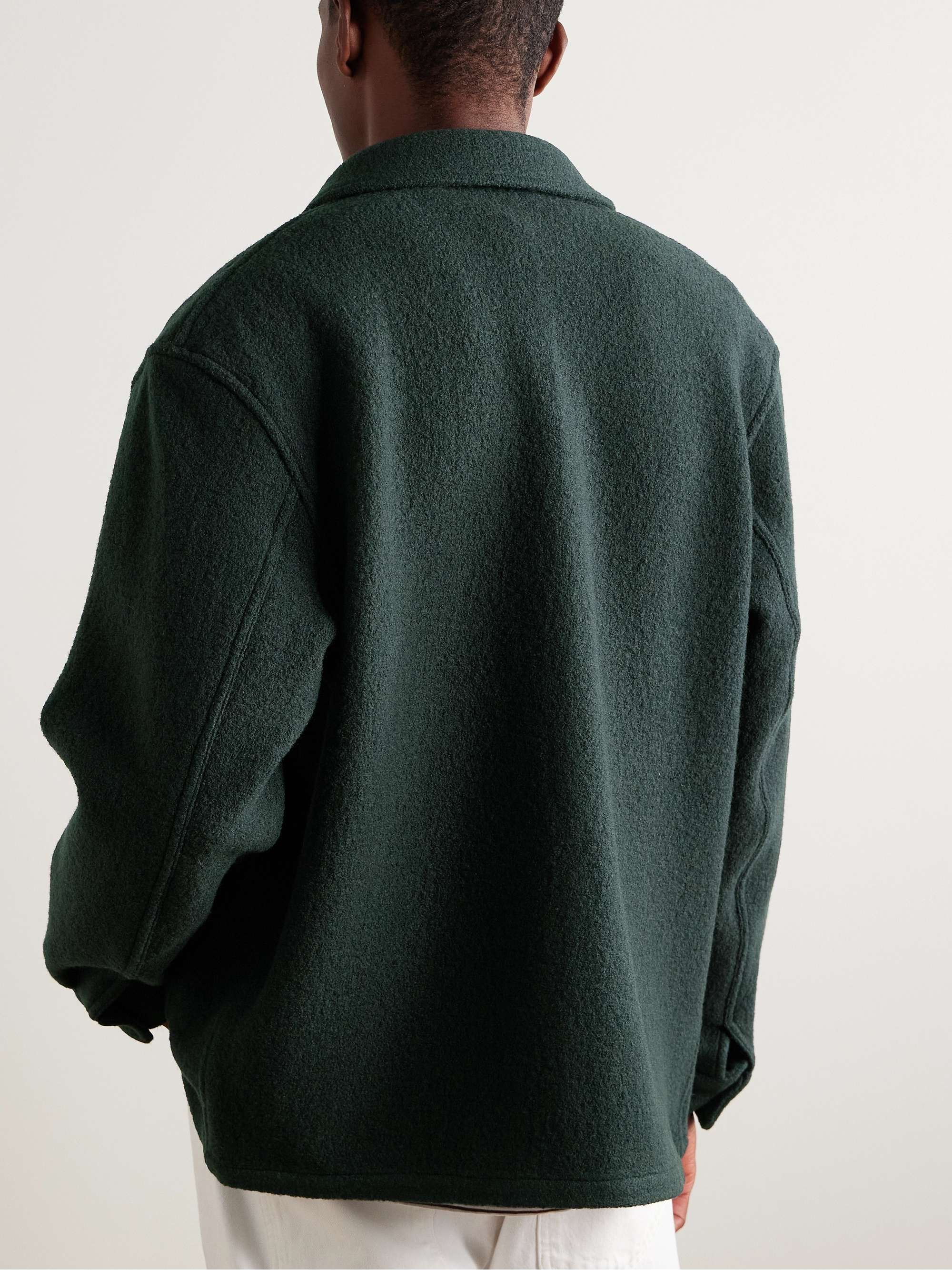 Boiled-Wool Jacket view