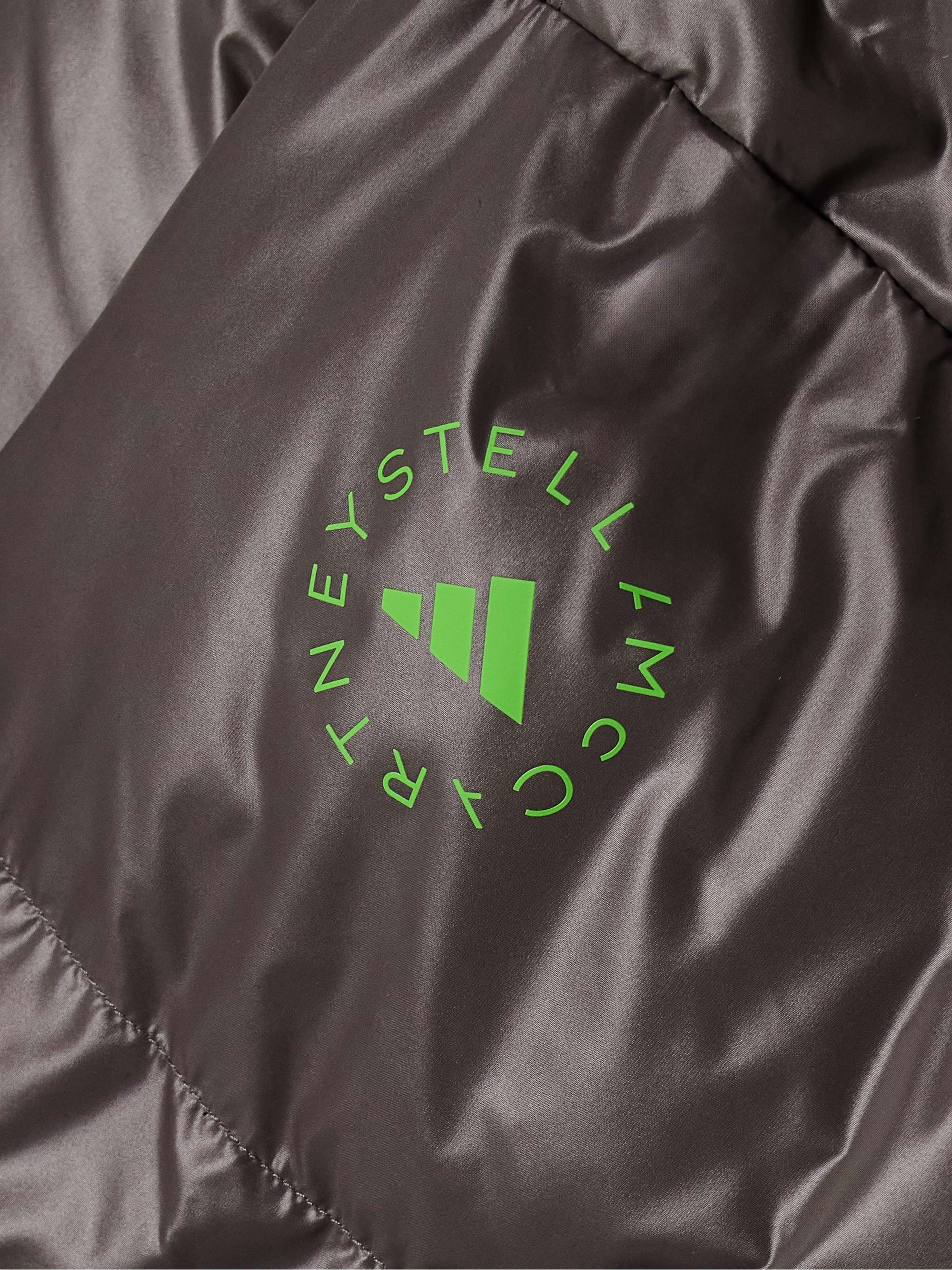 TrueNature hooded quilted padded recycled-shell jacket view