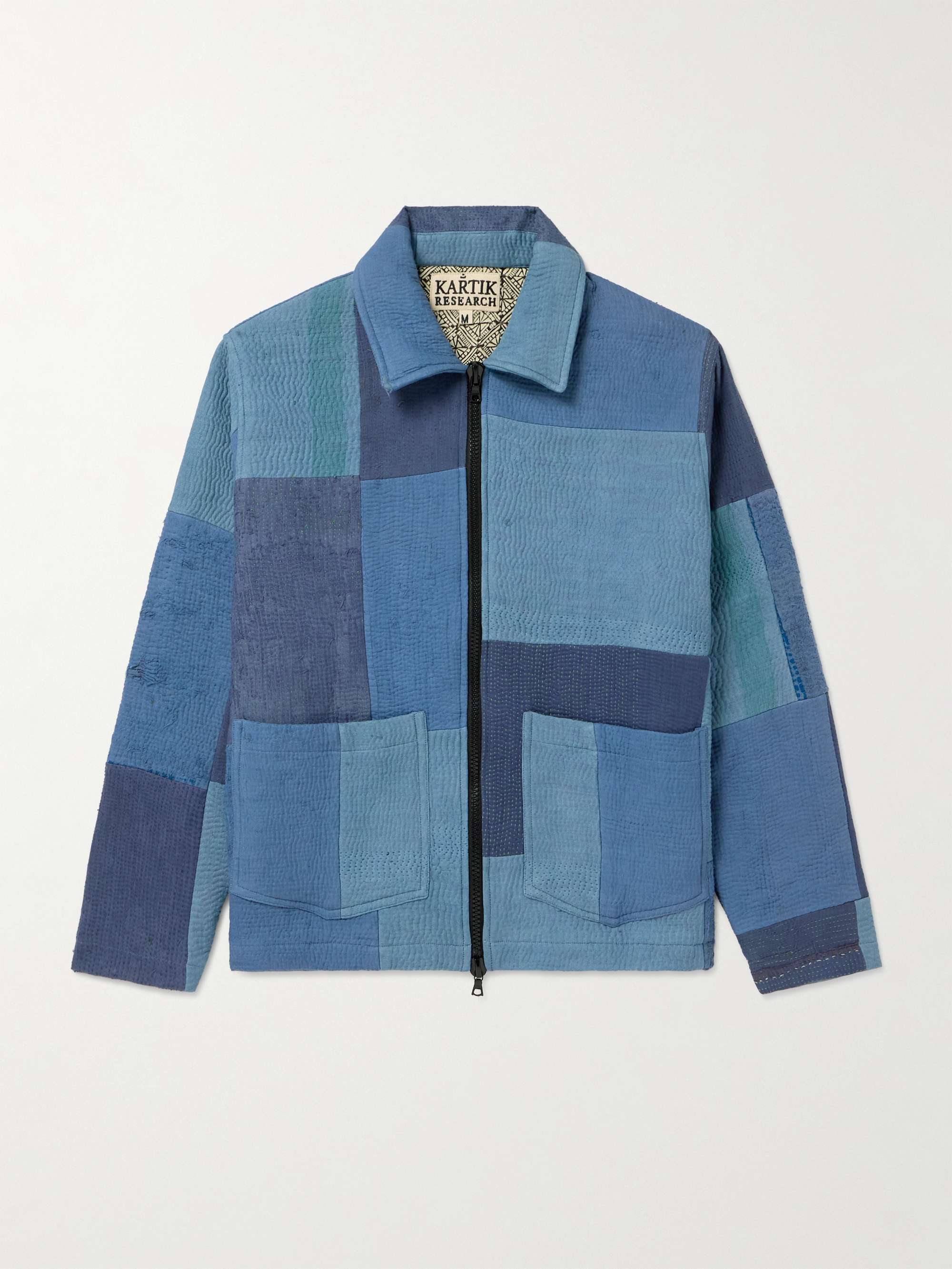 Embroidered Patchwork Cotton Jacket hero visual