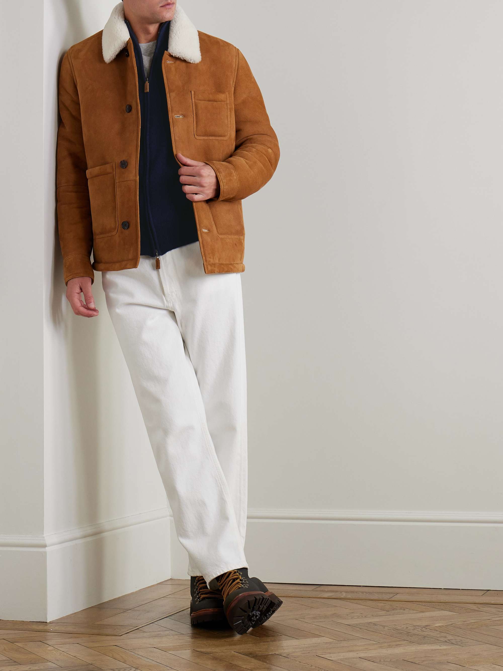 Oxton Cashmere Zip-Up Cardigan view