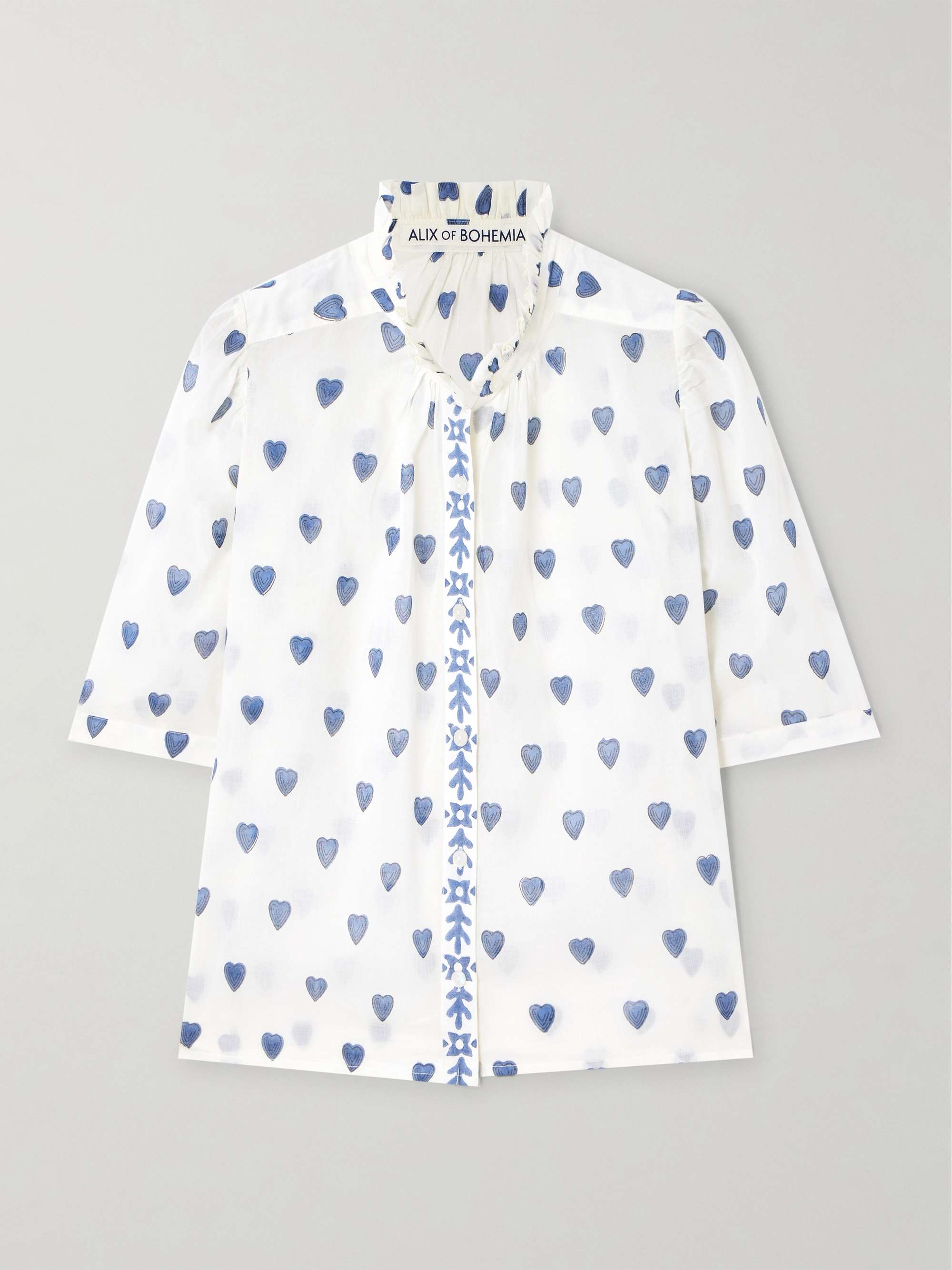 Winn printed cotton shirt hero visual