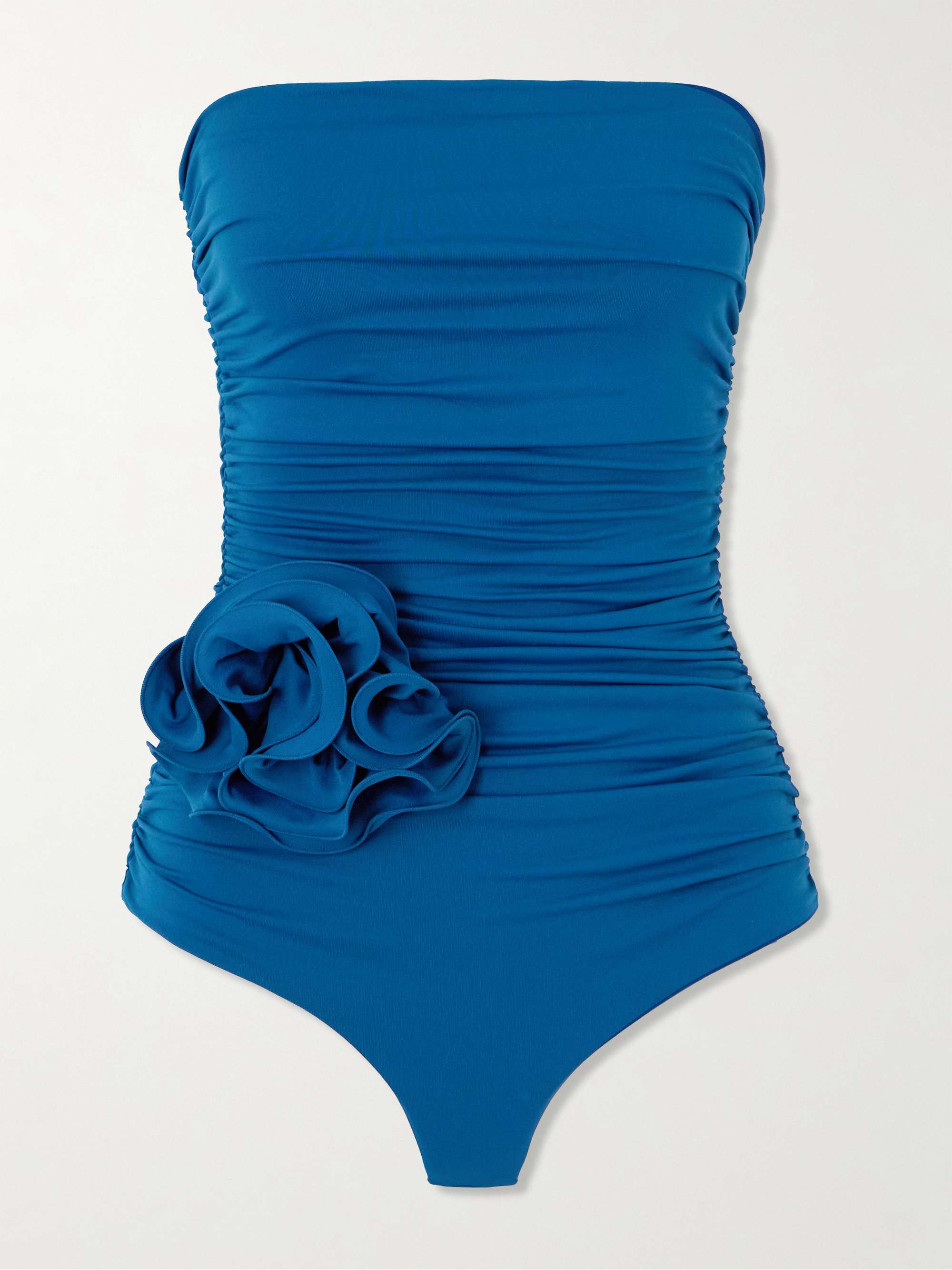 Embellished bandeau swimsuit hero visual