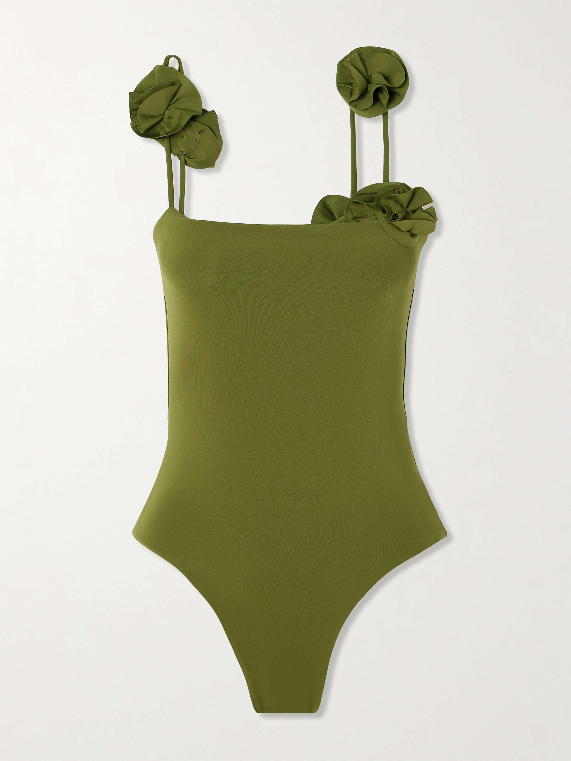 Gimani floral-appliquéd swimsuit hero visual
