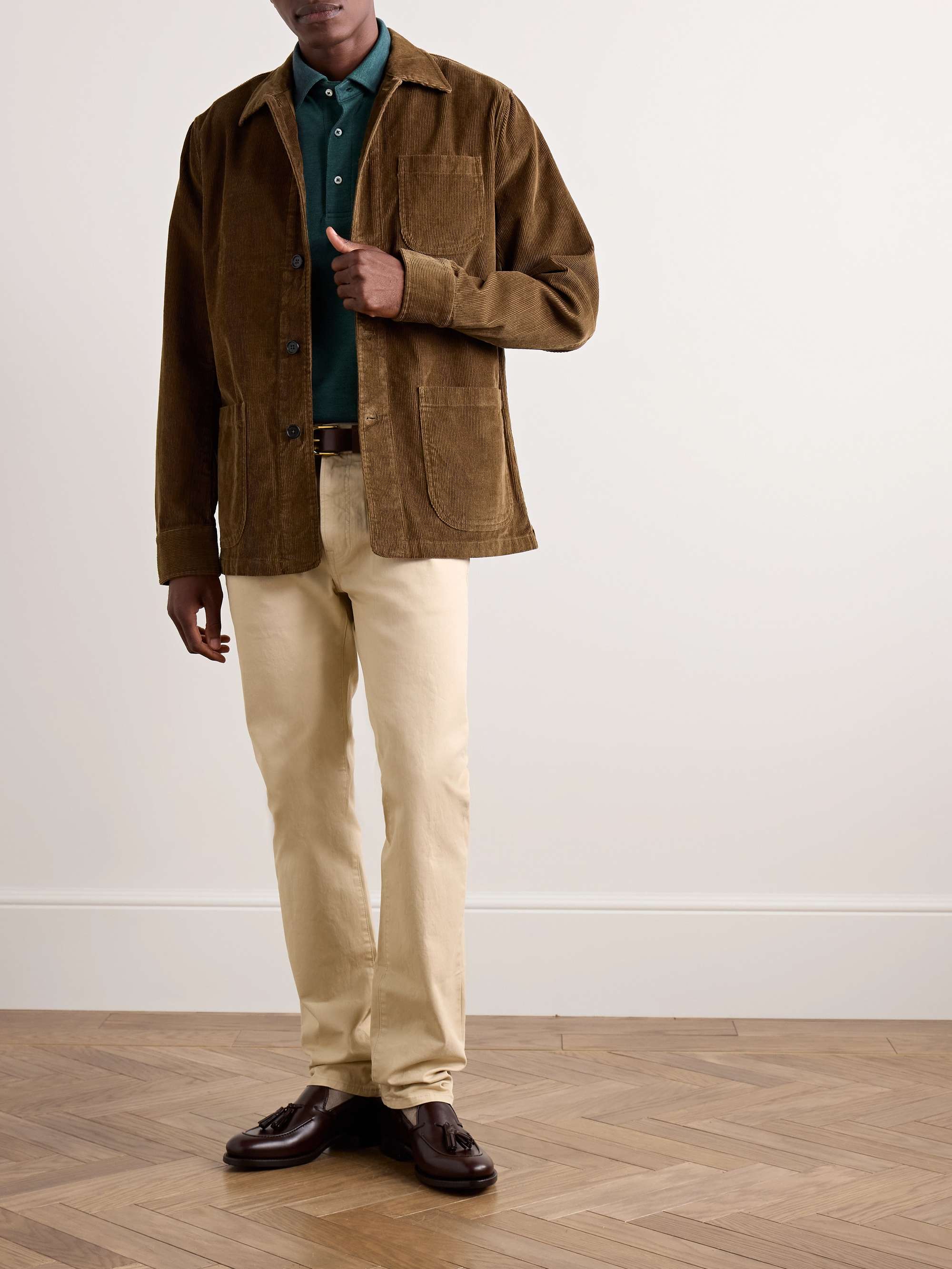Cotton-Corduroy Chore Jacket view