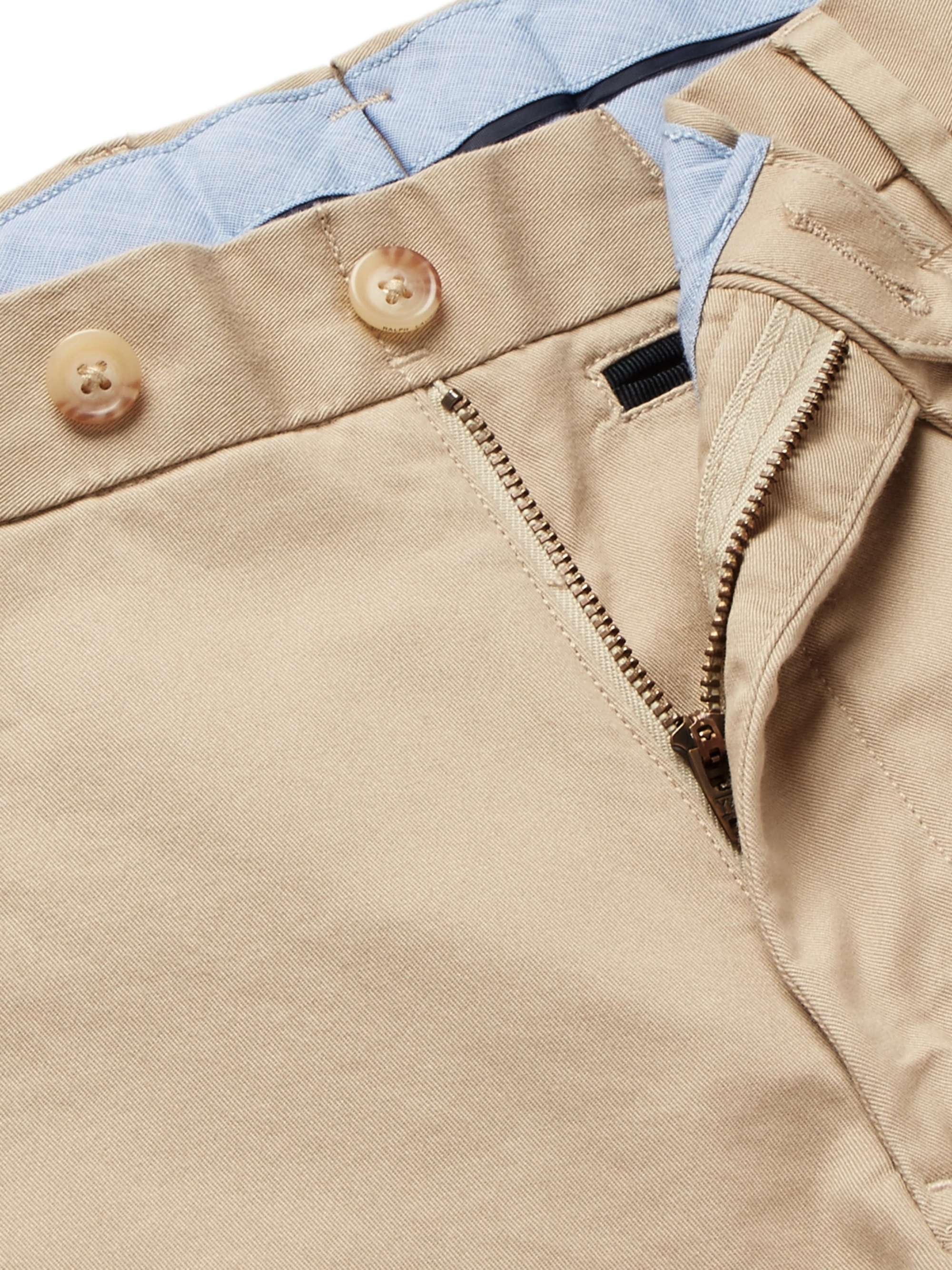 Slim-Fit Stretch-Cotton Twill Chinos view