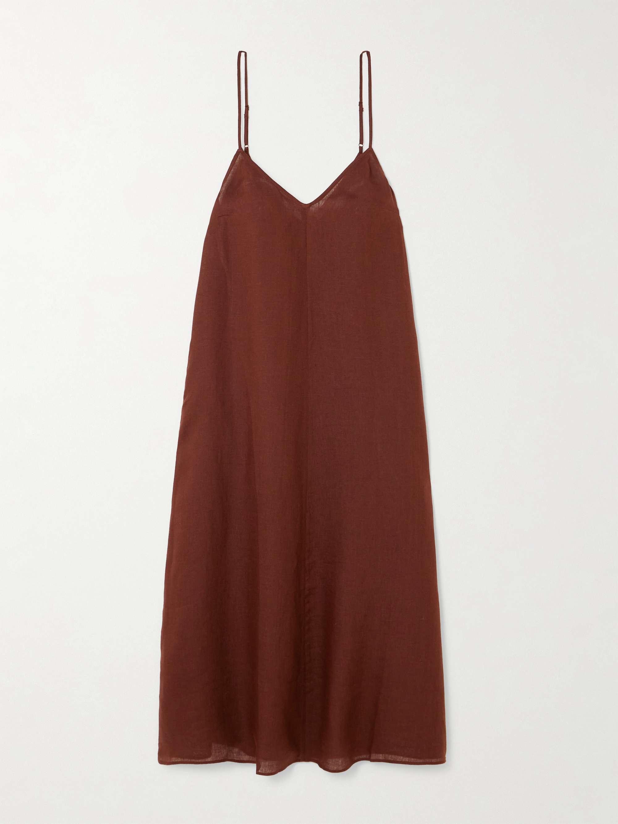 L'Intemporel Snob linen midi dress hero visual