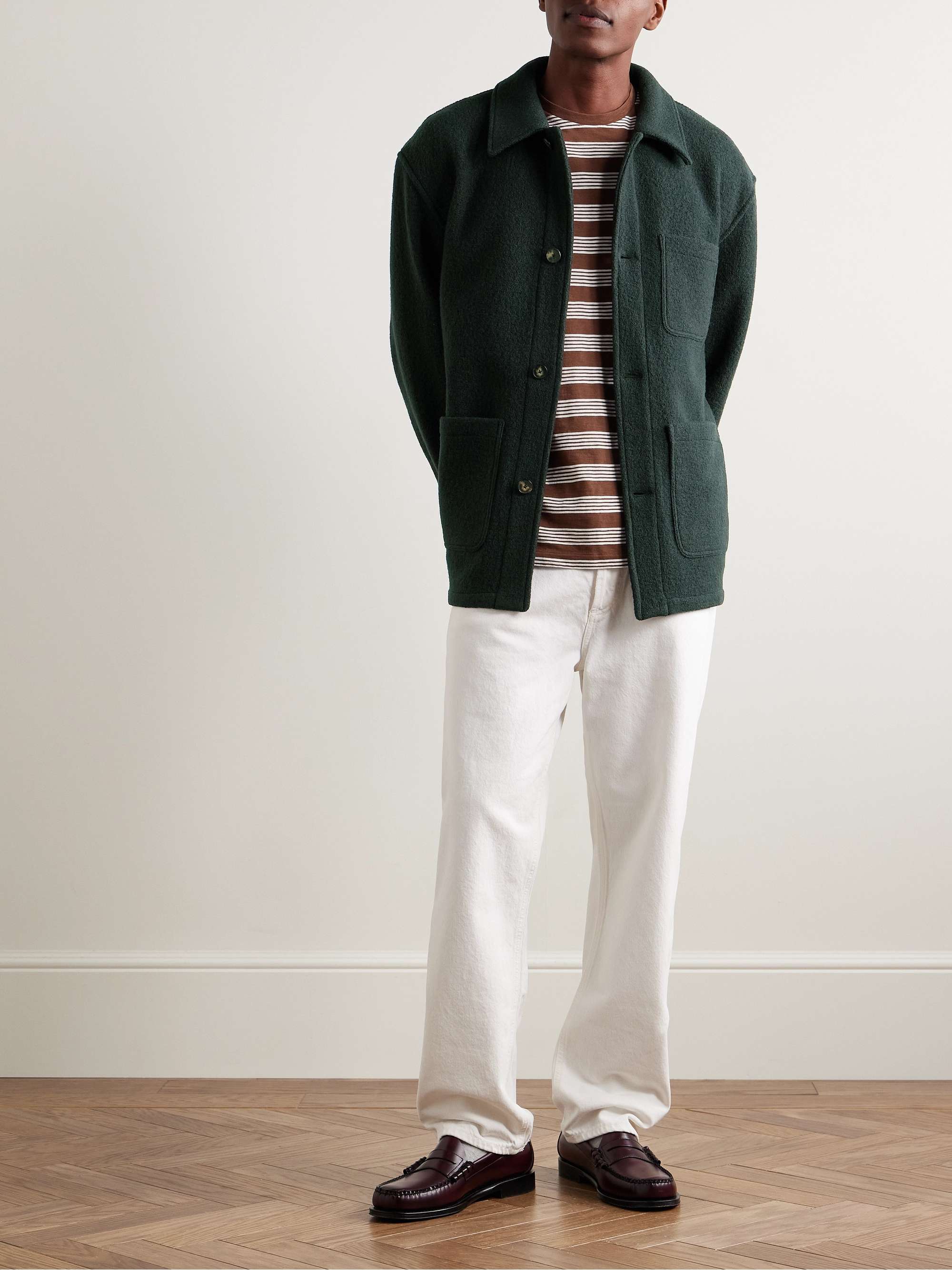 Boiled-Wool Jacket view