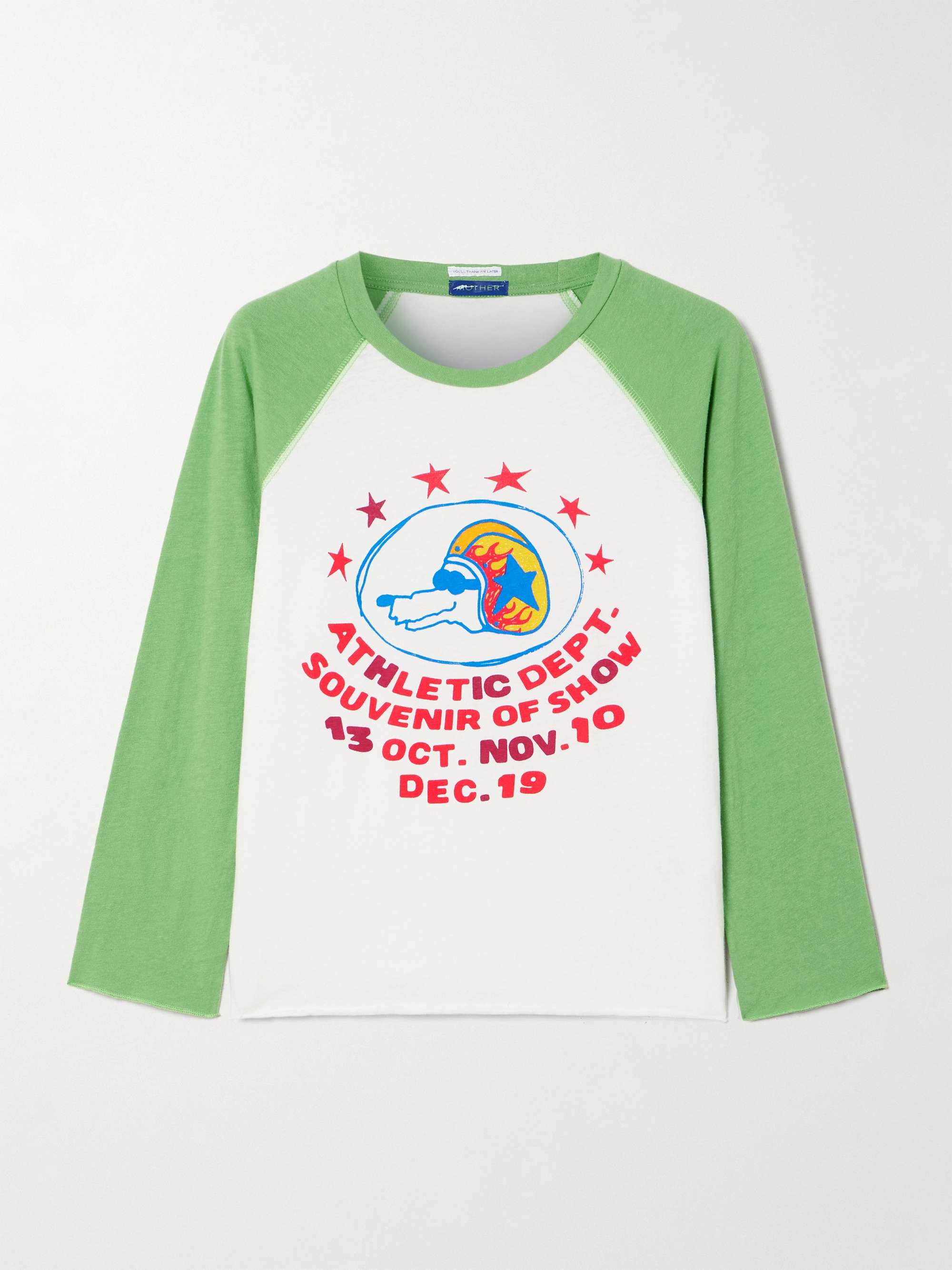 The Sporty Concert printed cotton-jersey T-shirt hero visual