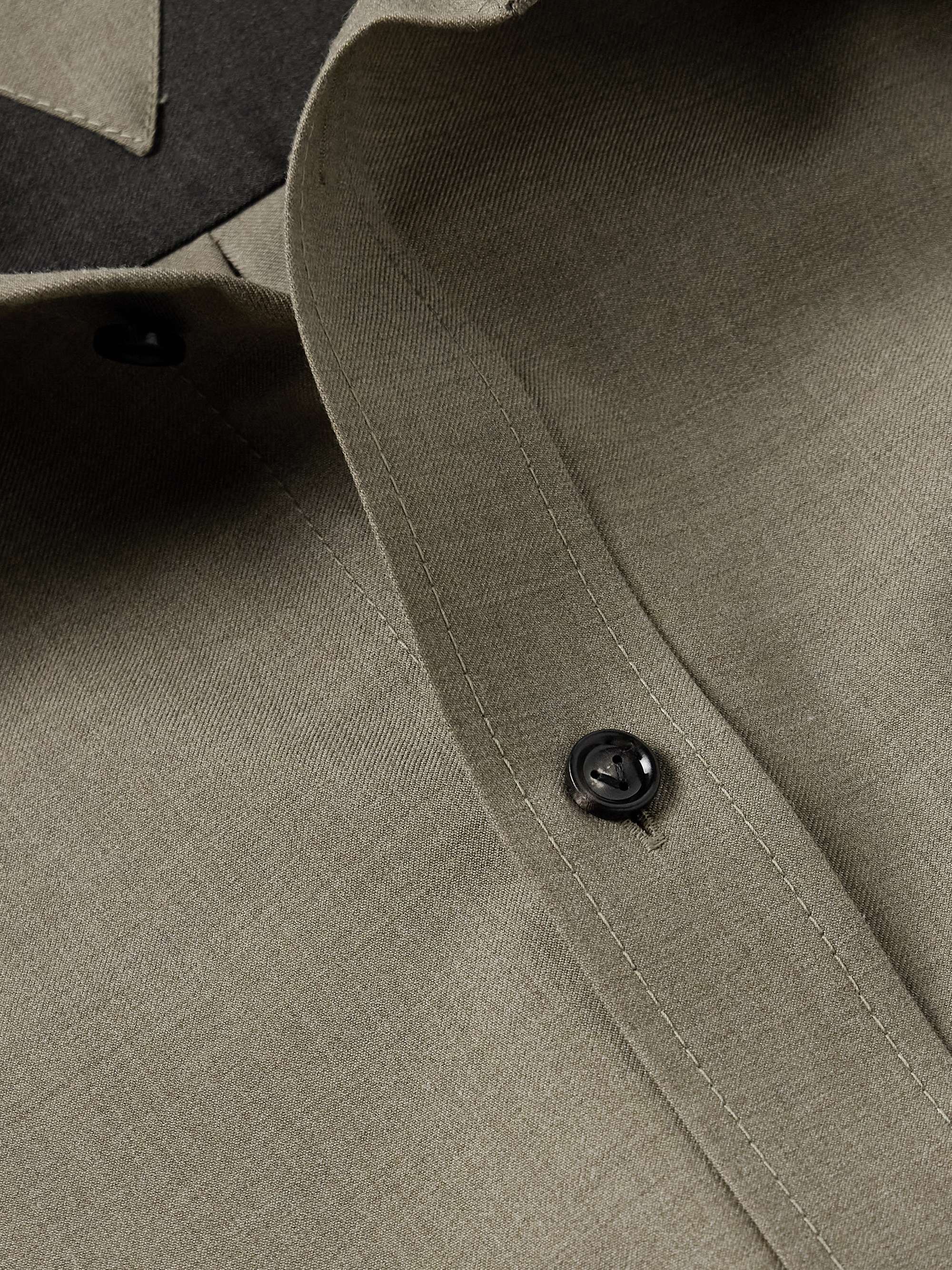 Wool-Twill Shirt view