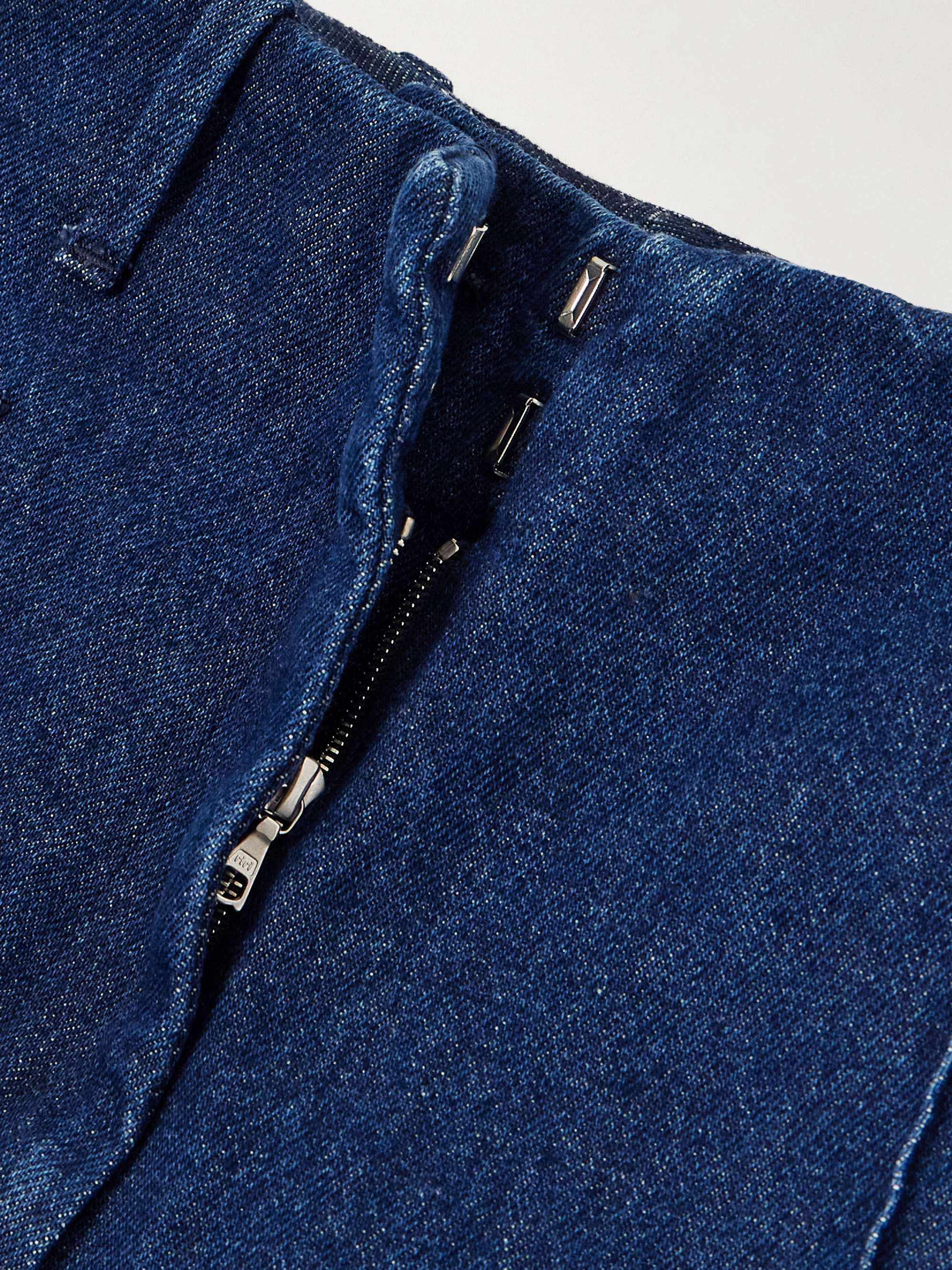 Cropped high-rise flared jeans view