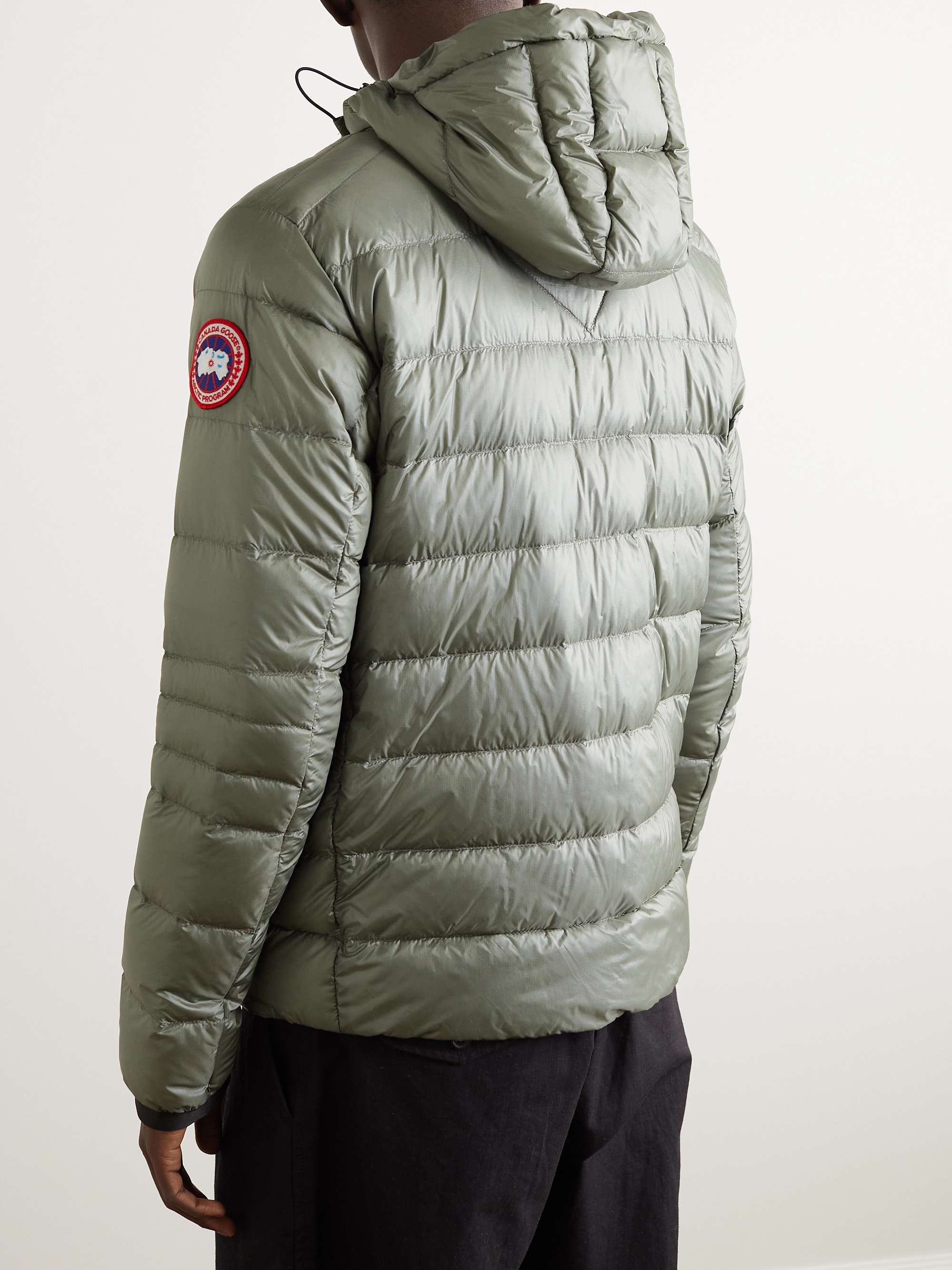Crofton Recycled Nylon-Ripstop Hooded Down Jacket view