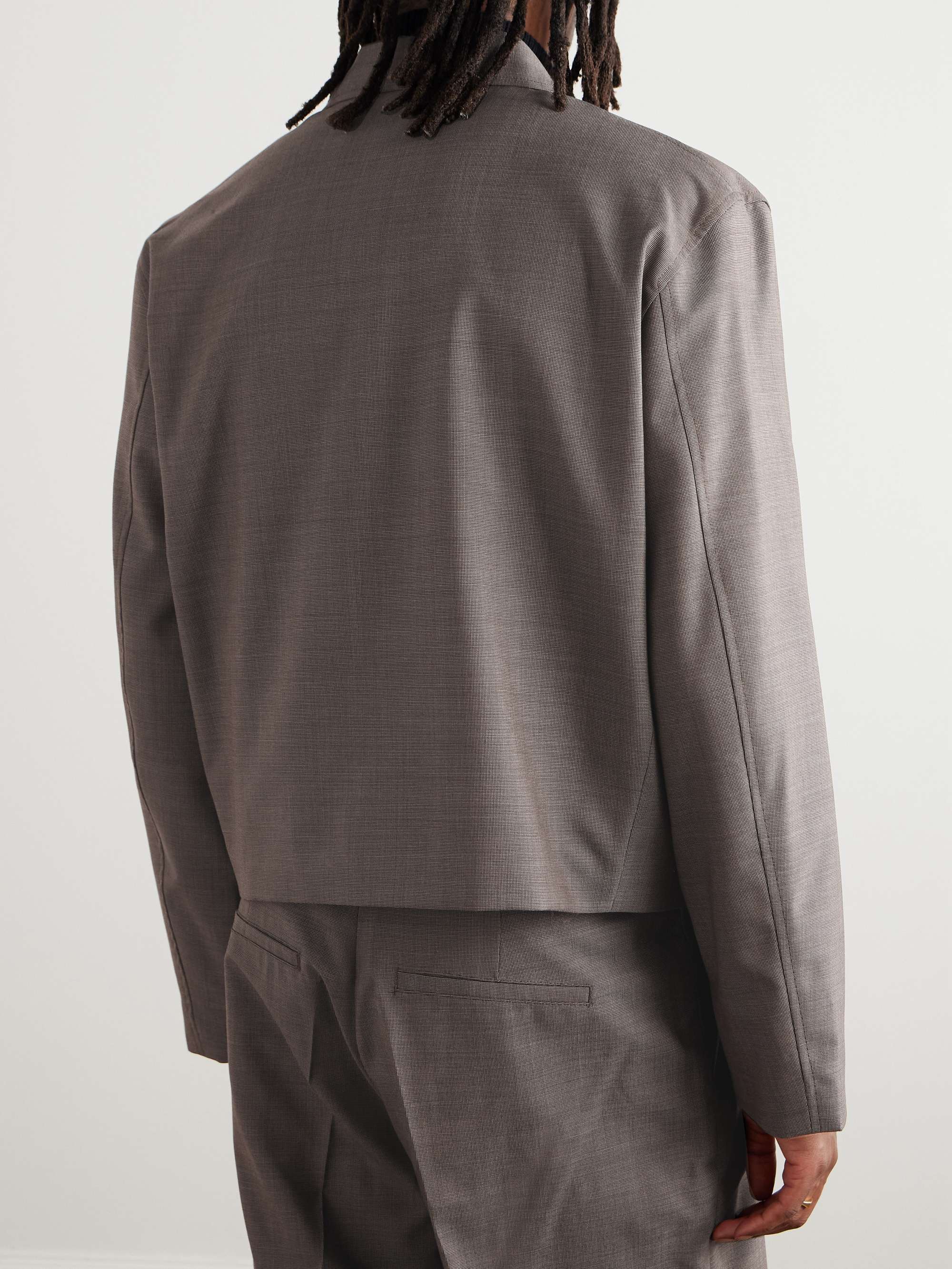 Mini Pin-Dot Wool Jacket view