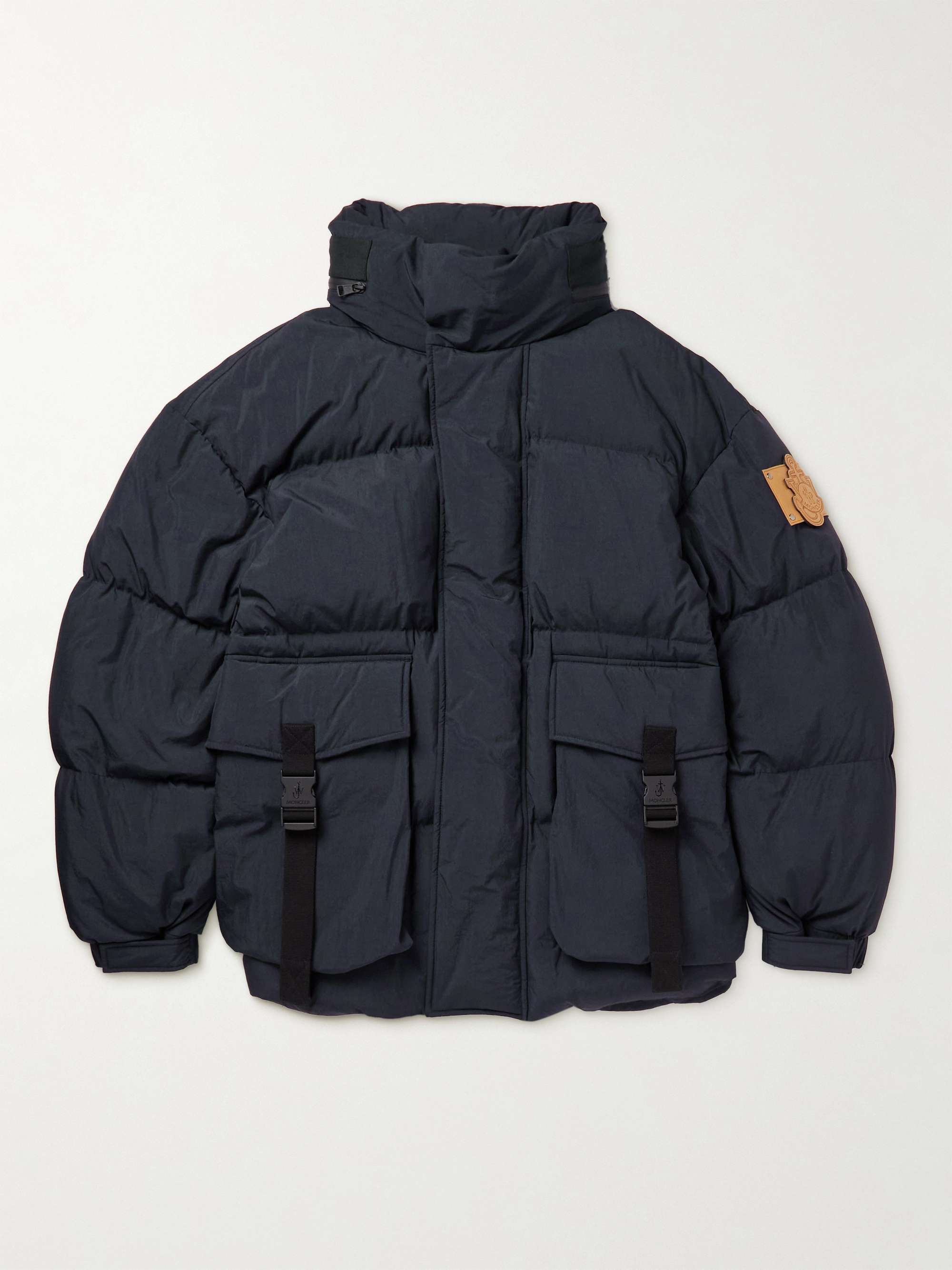 1 Moncler JW Anderson Donard Logo-Appliquéd Quilted Shell Hooded Down Jacket hero visual