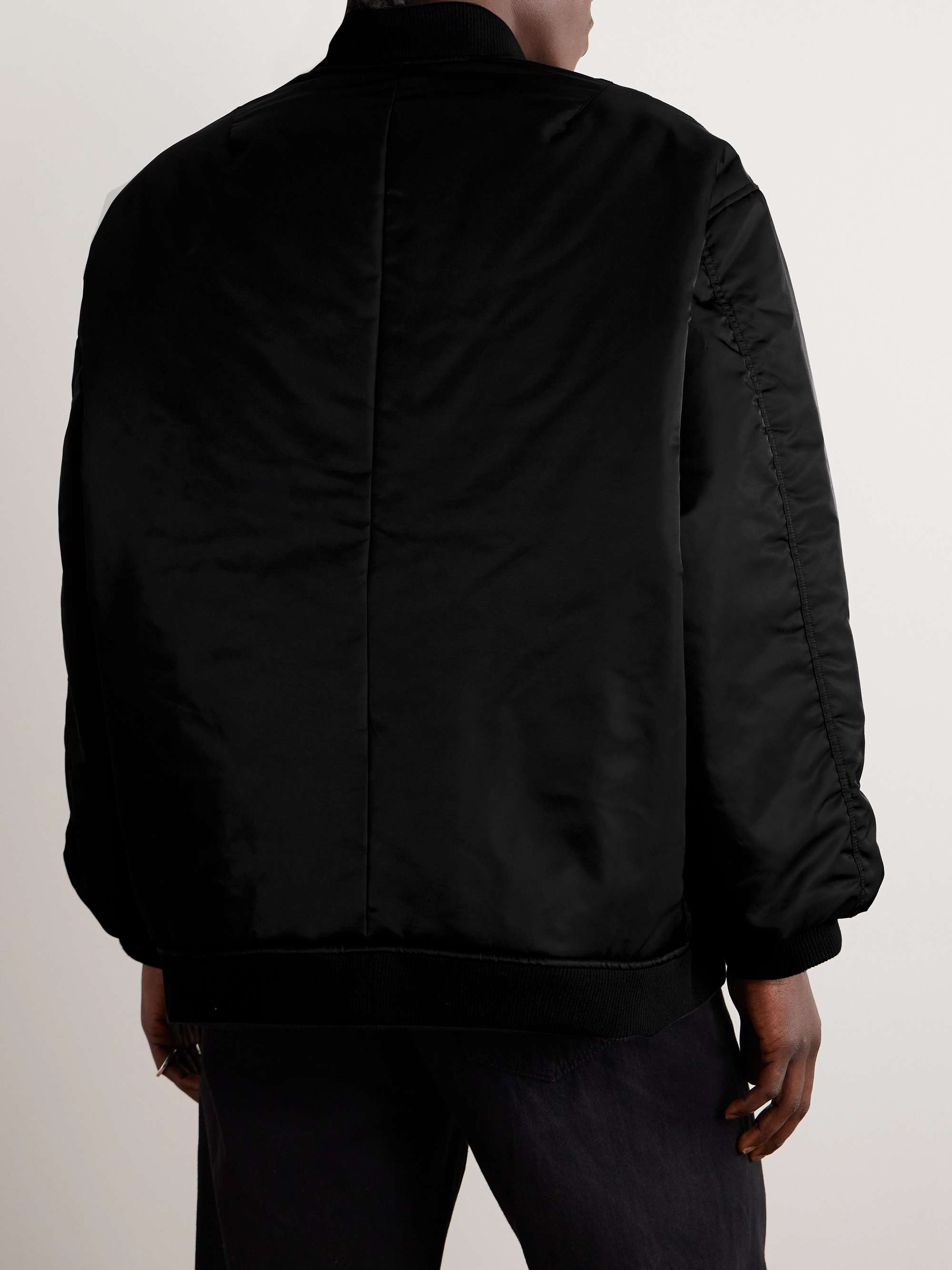 Astra Satin-Twill Bomber Jacket view