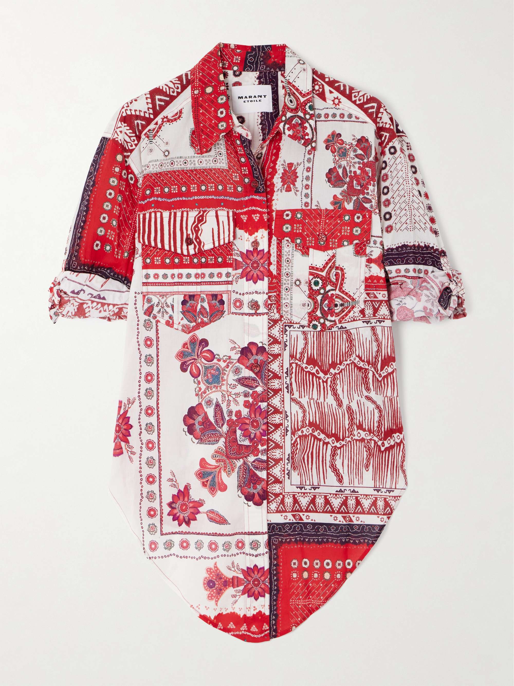 Nathy bandana-print cotton shirt hero visual