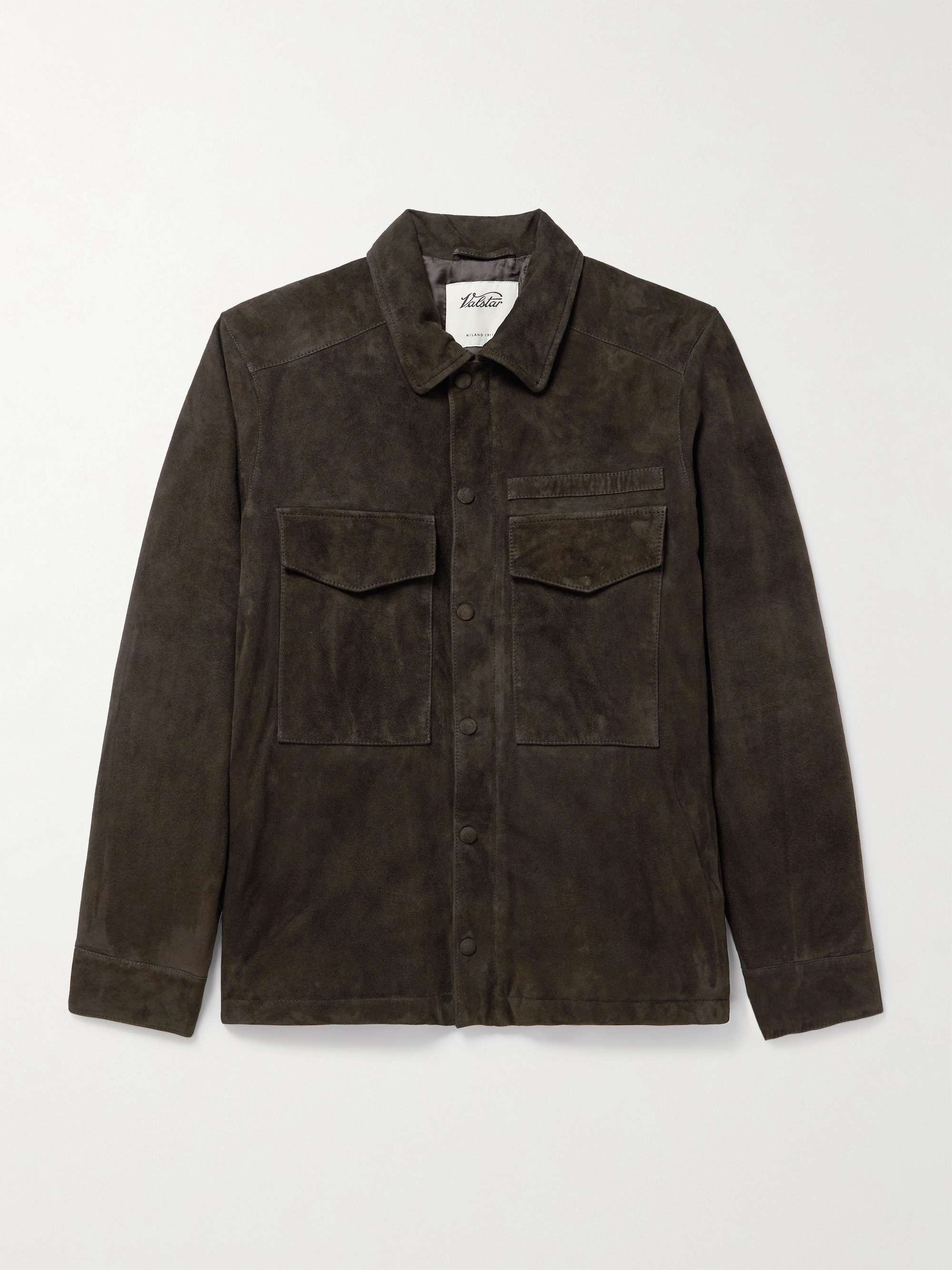 Robert Padded Suede Jacket hero visual