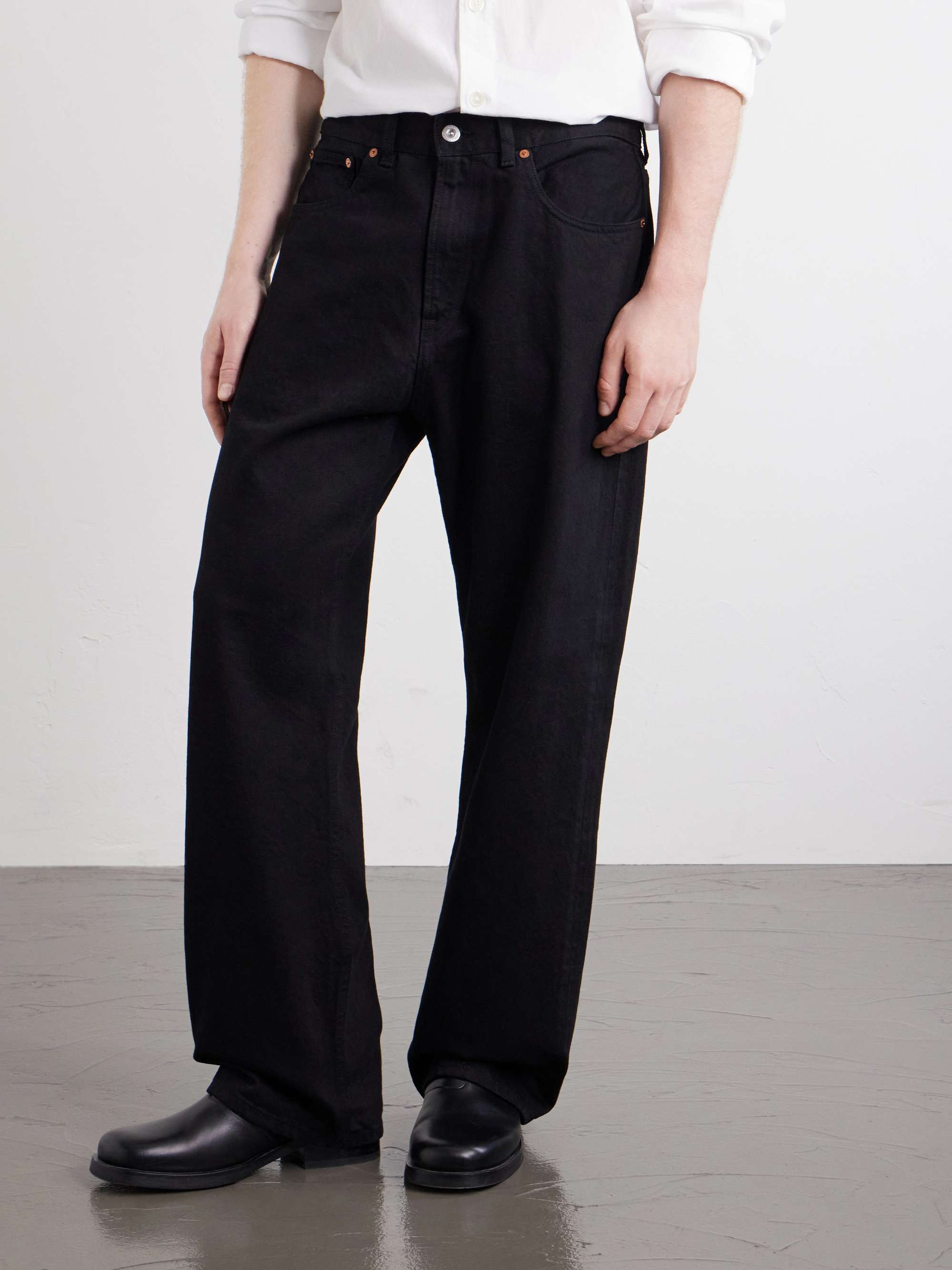 Third Cut Straight-Leg Selvedge Jeans view