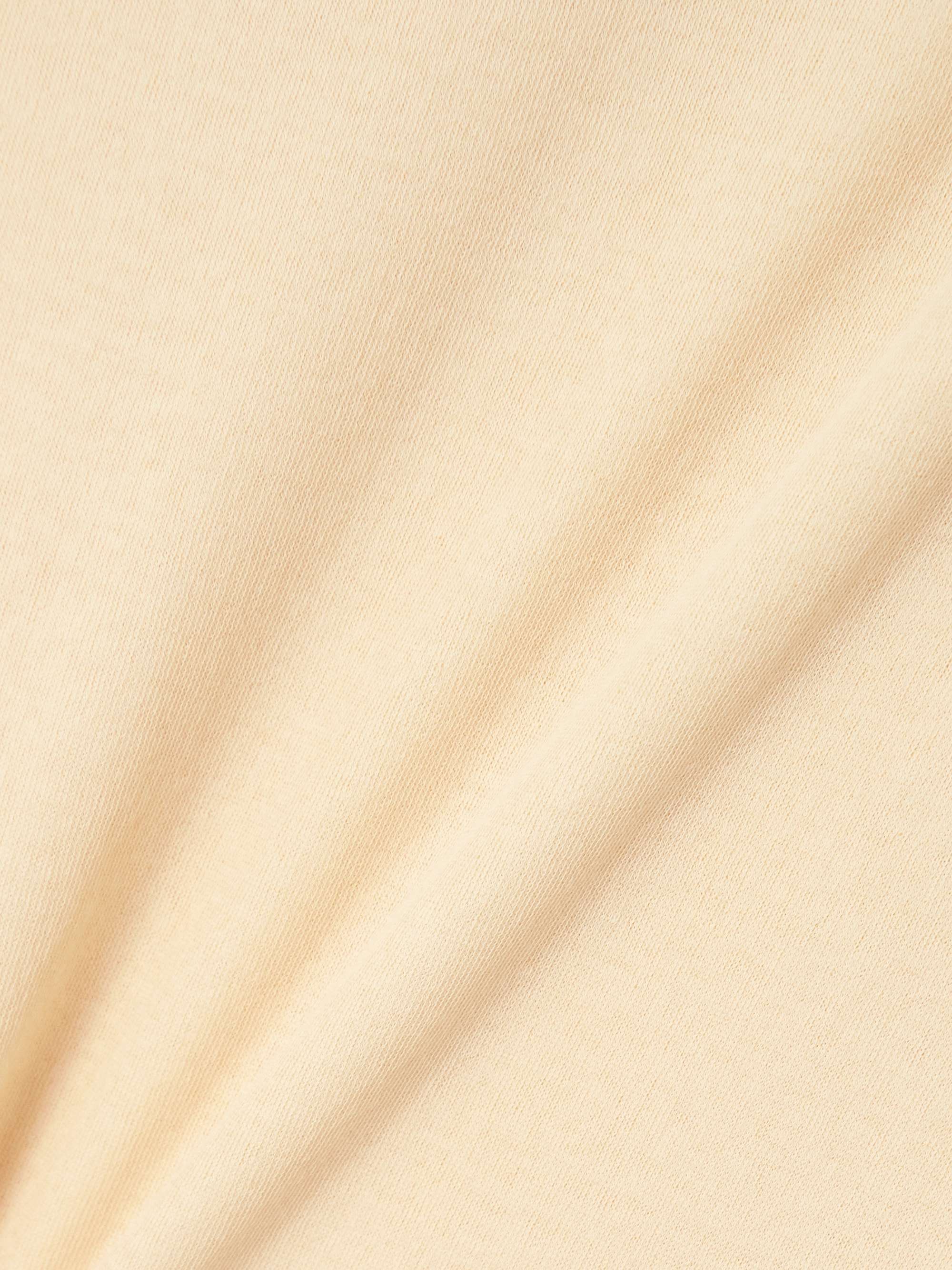 Cotton-crepe midi skirt view