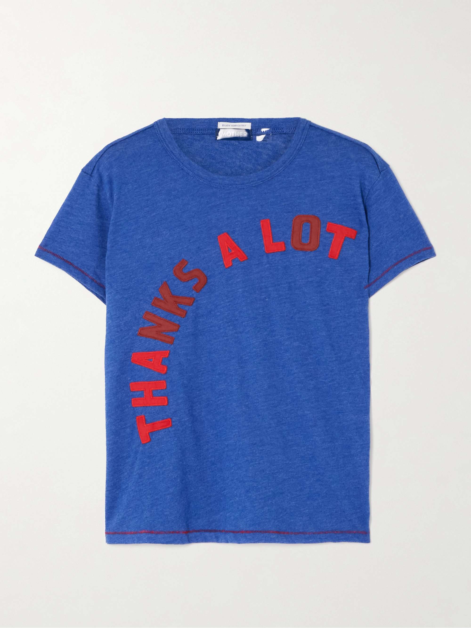 The Lil Goodie Goodie appliquéd jersey T-shirt hero visual
