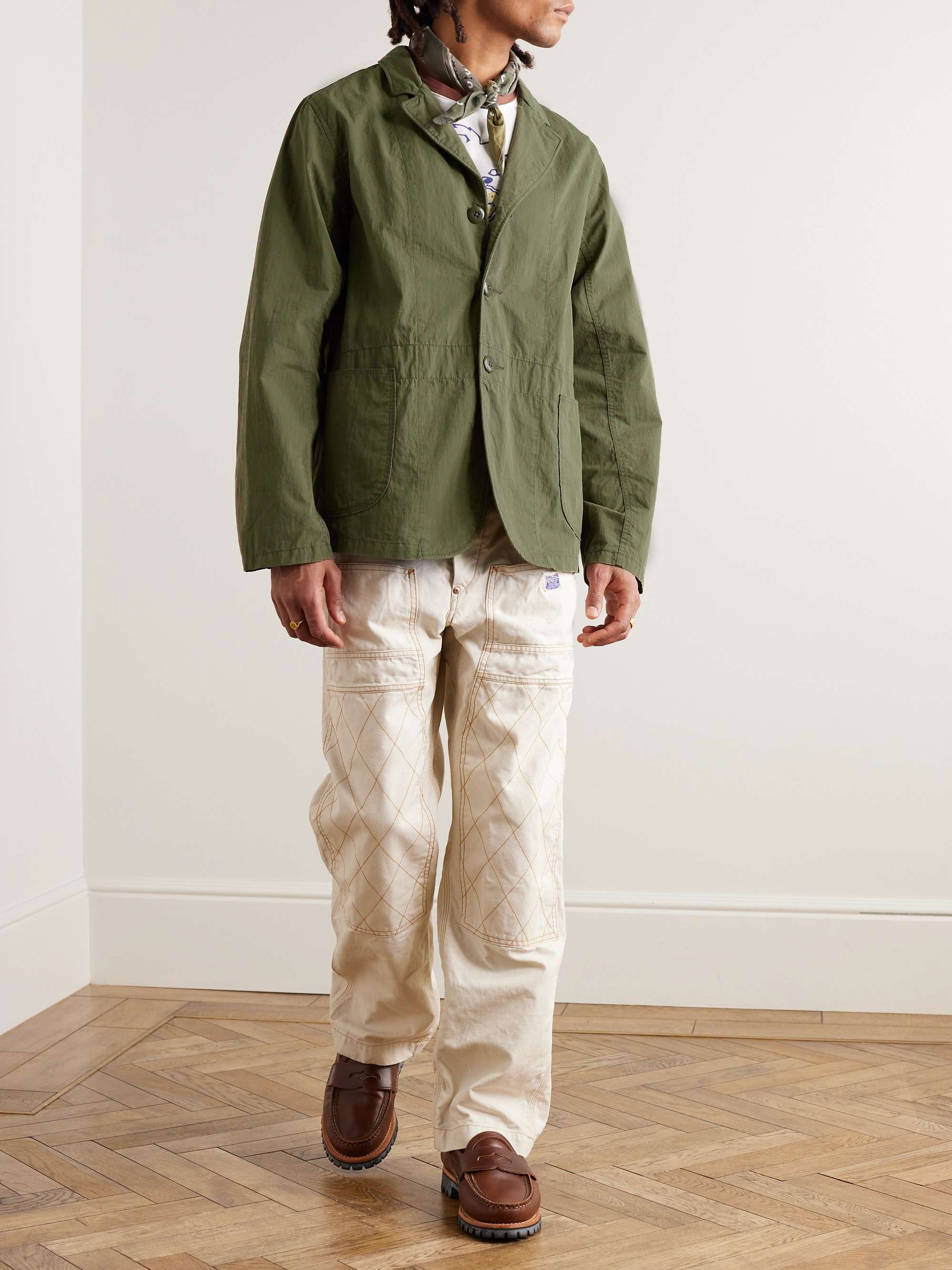Cotton-Blend Ripstop Jacket view