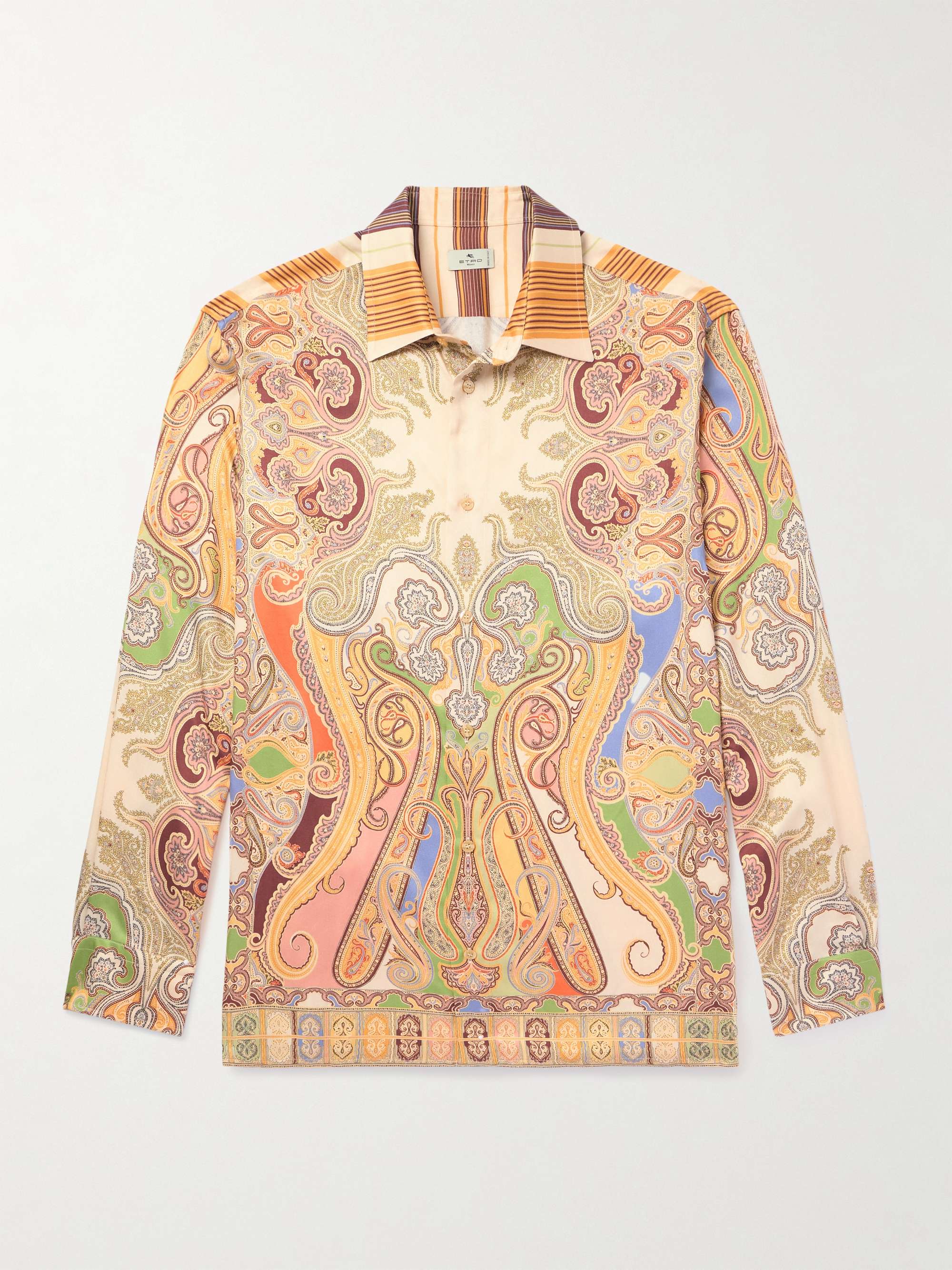 Printed Satin Shirt hero visual