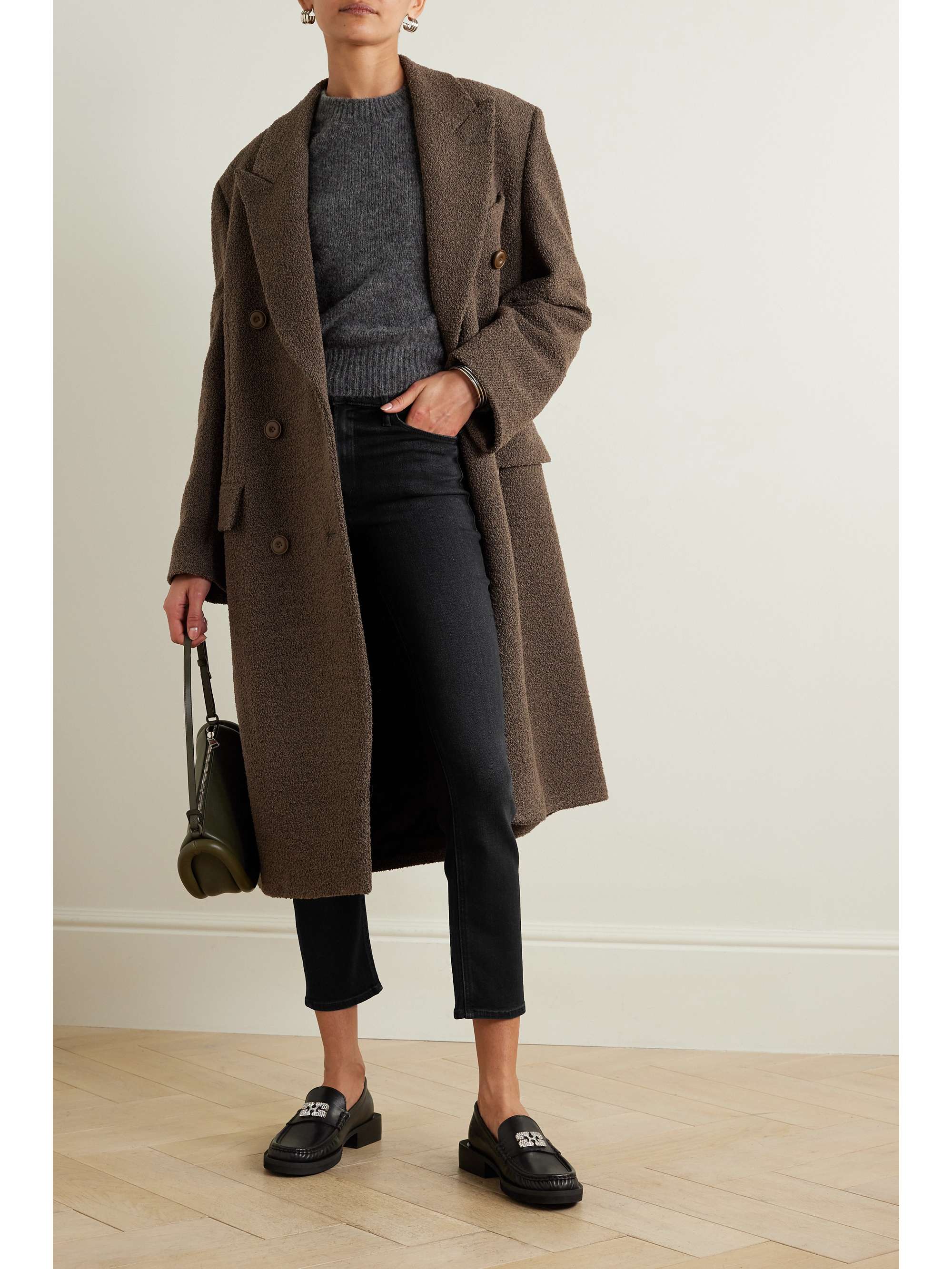 + NET SUSTAIN The Dazzler Ankle mid-rise slim-leg jeans view