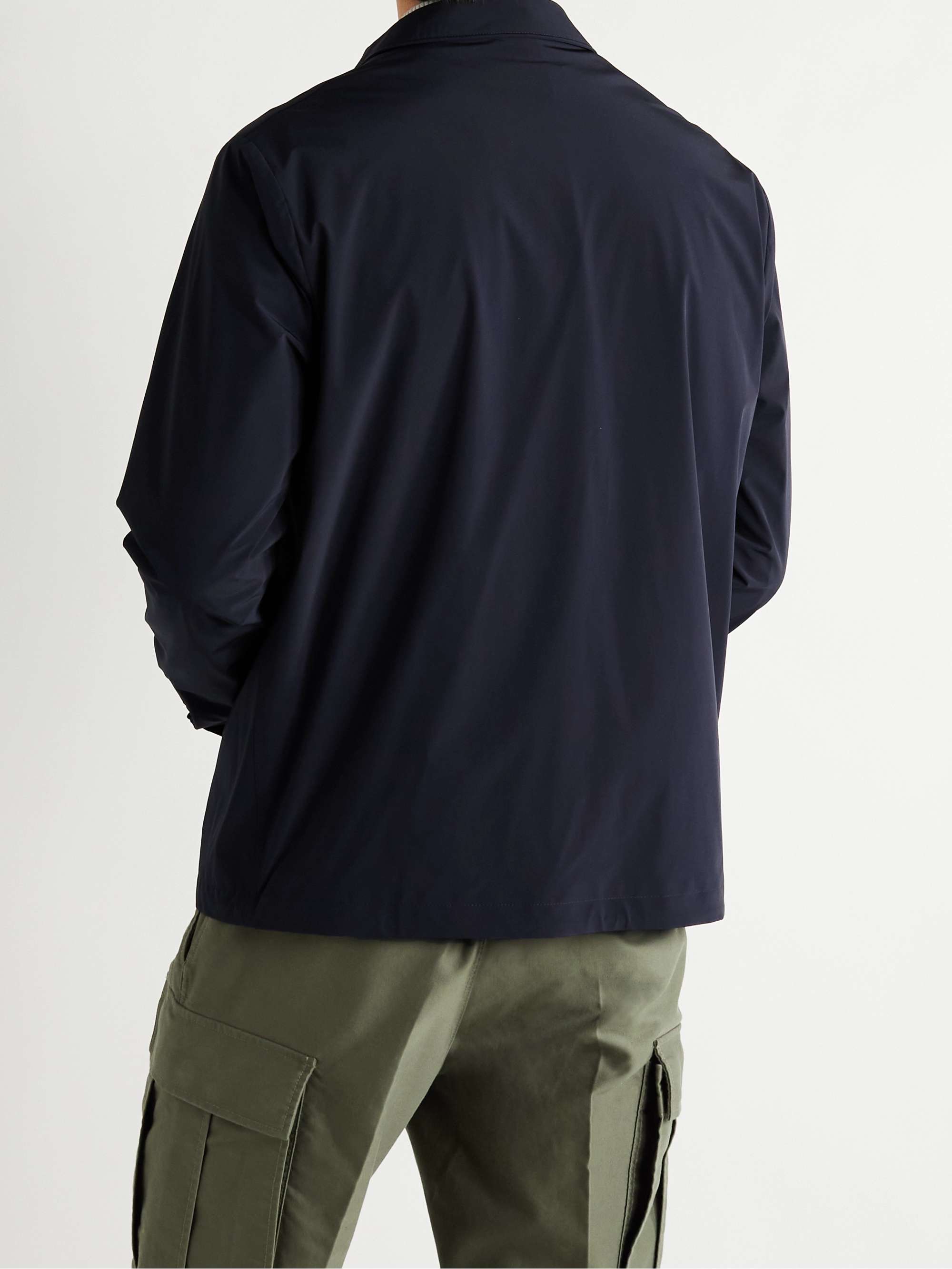 Stretch-Shell Bomber Jacket view