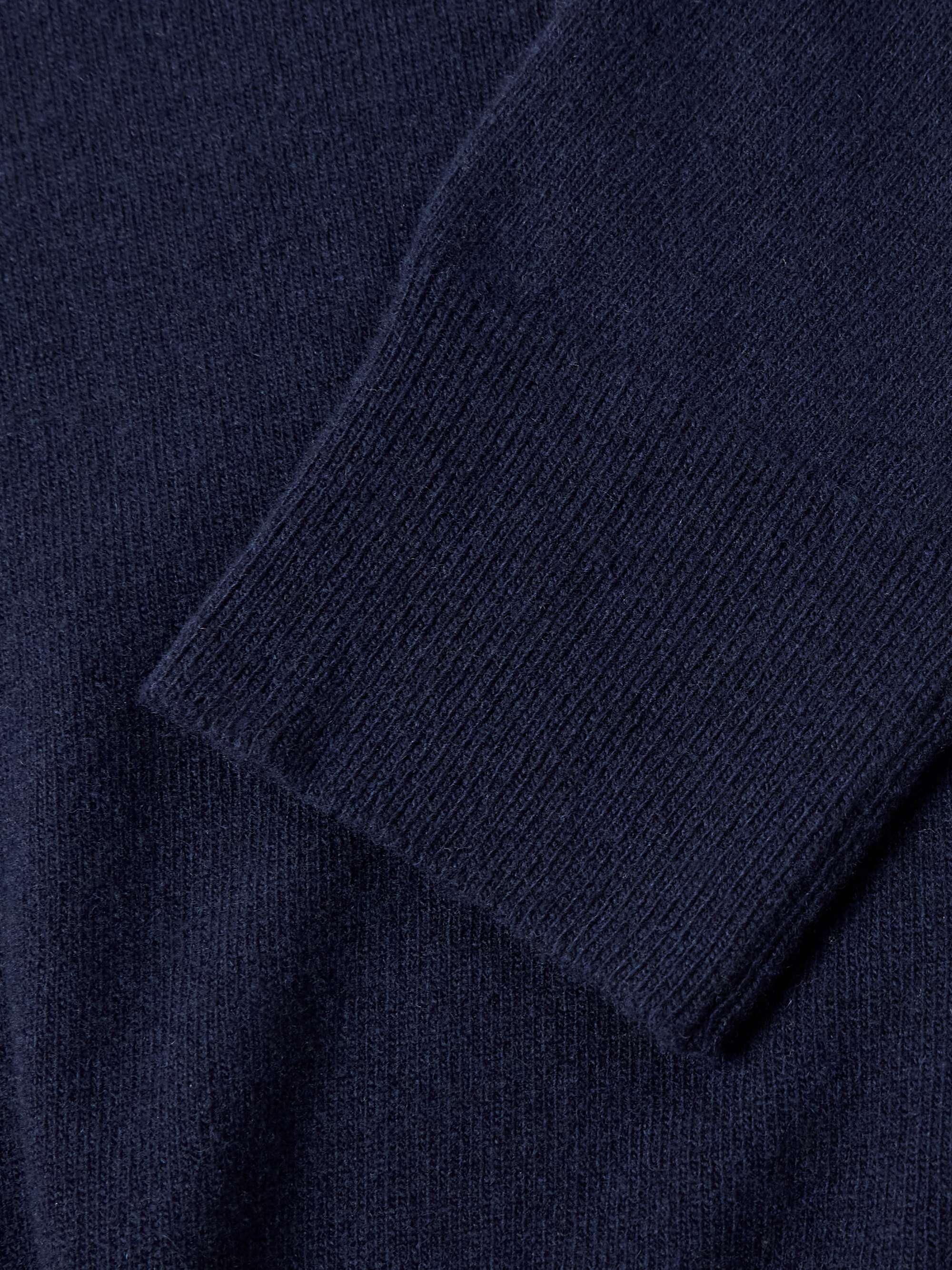 + William Lockie Slim-Fit Merino Wool and Cashmere-Blend Zip-Up Cardigan view