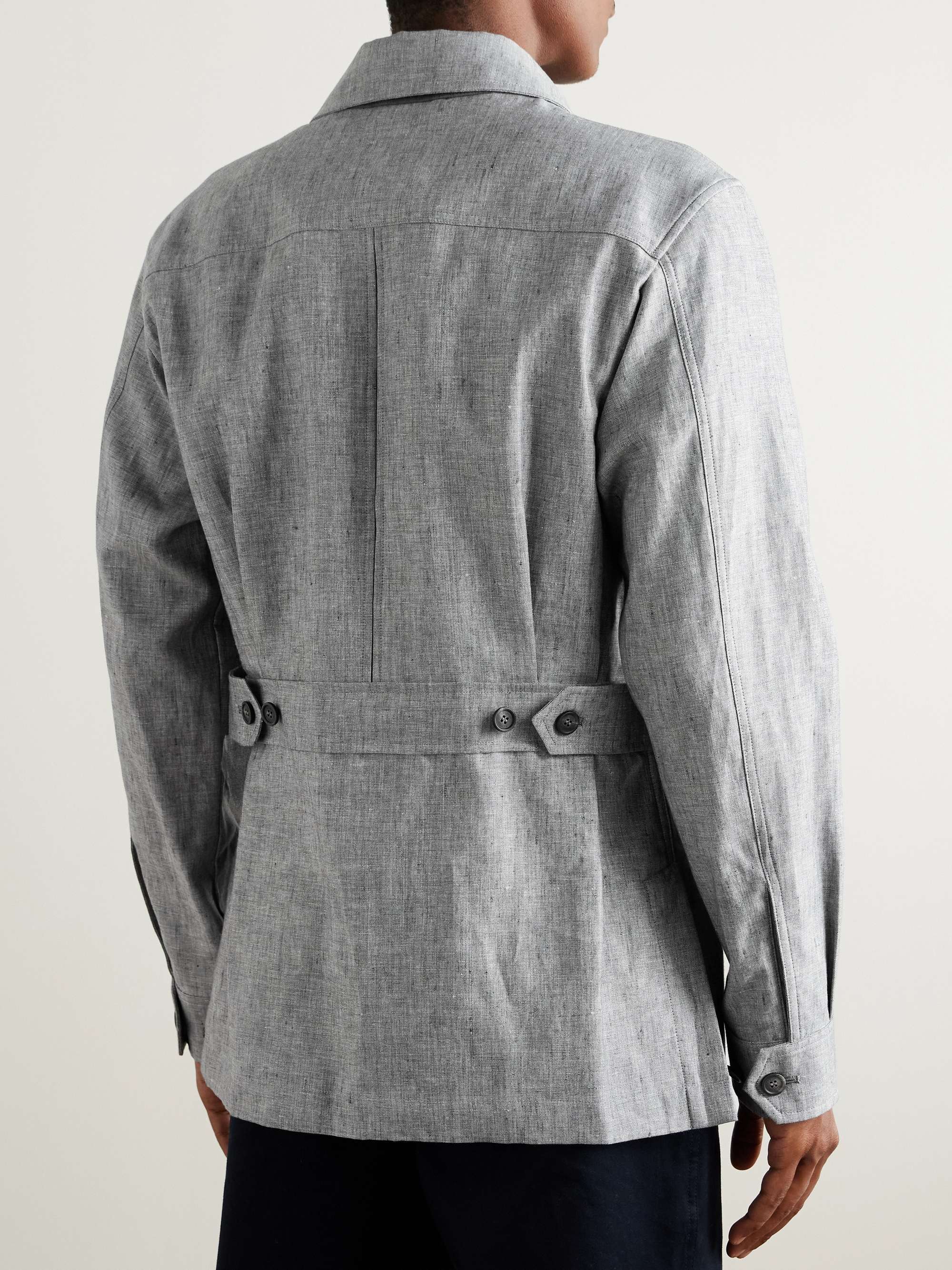 Linen Field Jacket view